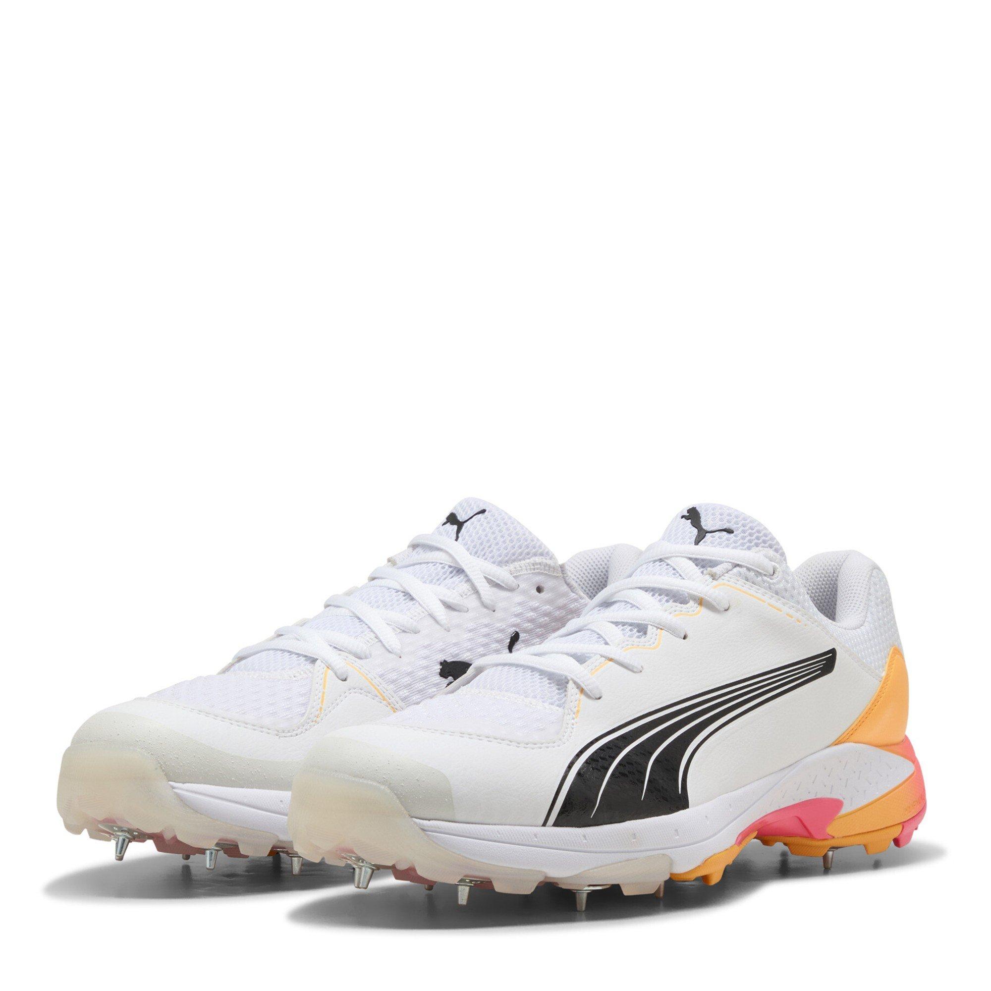 Puma White - Puma - Puma Spike 24.1 Cricket Spikes Mens - 1