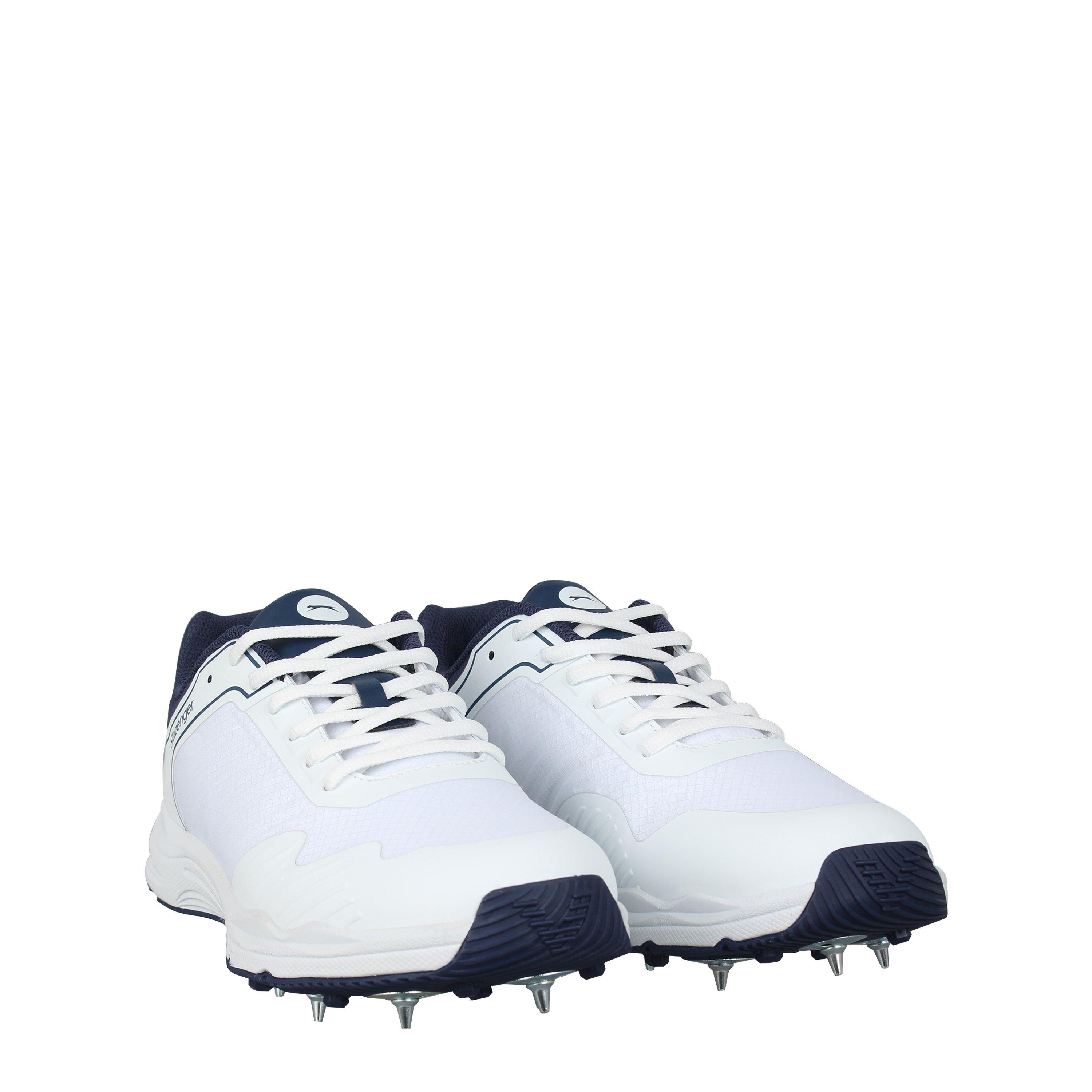White/Navy - Slazenger - Cricket Spike Mens - 3