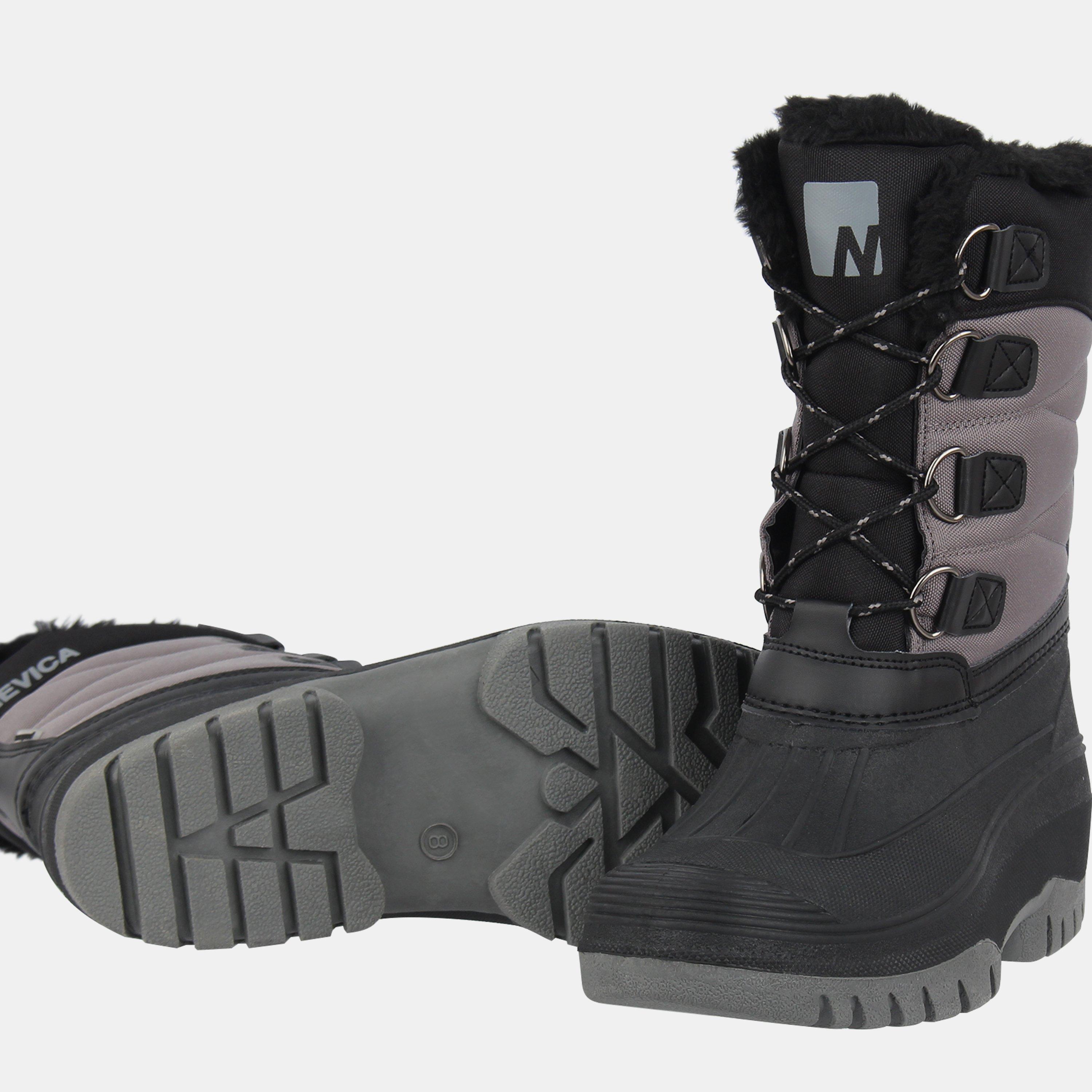 Grey/Black - Nevica - Meribel Snow Boots Mens - 3