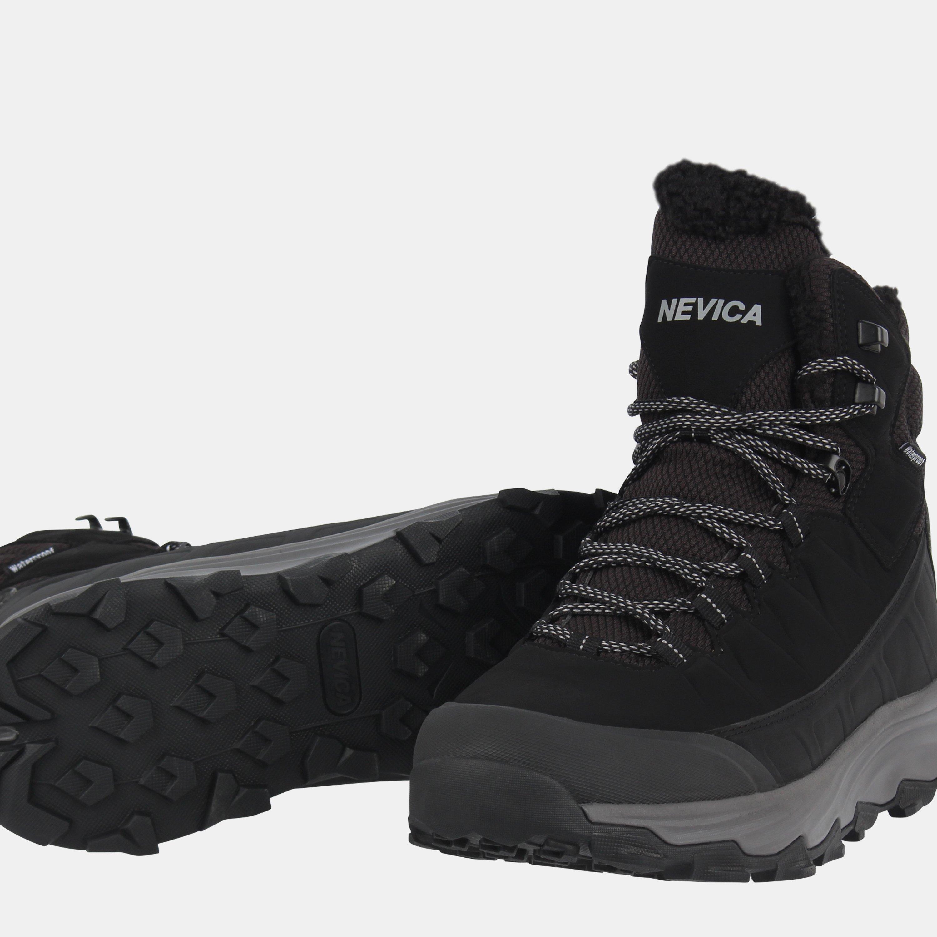 Black - Nevica - Lockman Winter Snow Boots Mens - 3