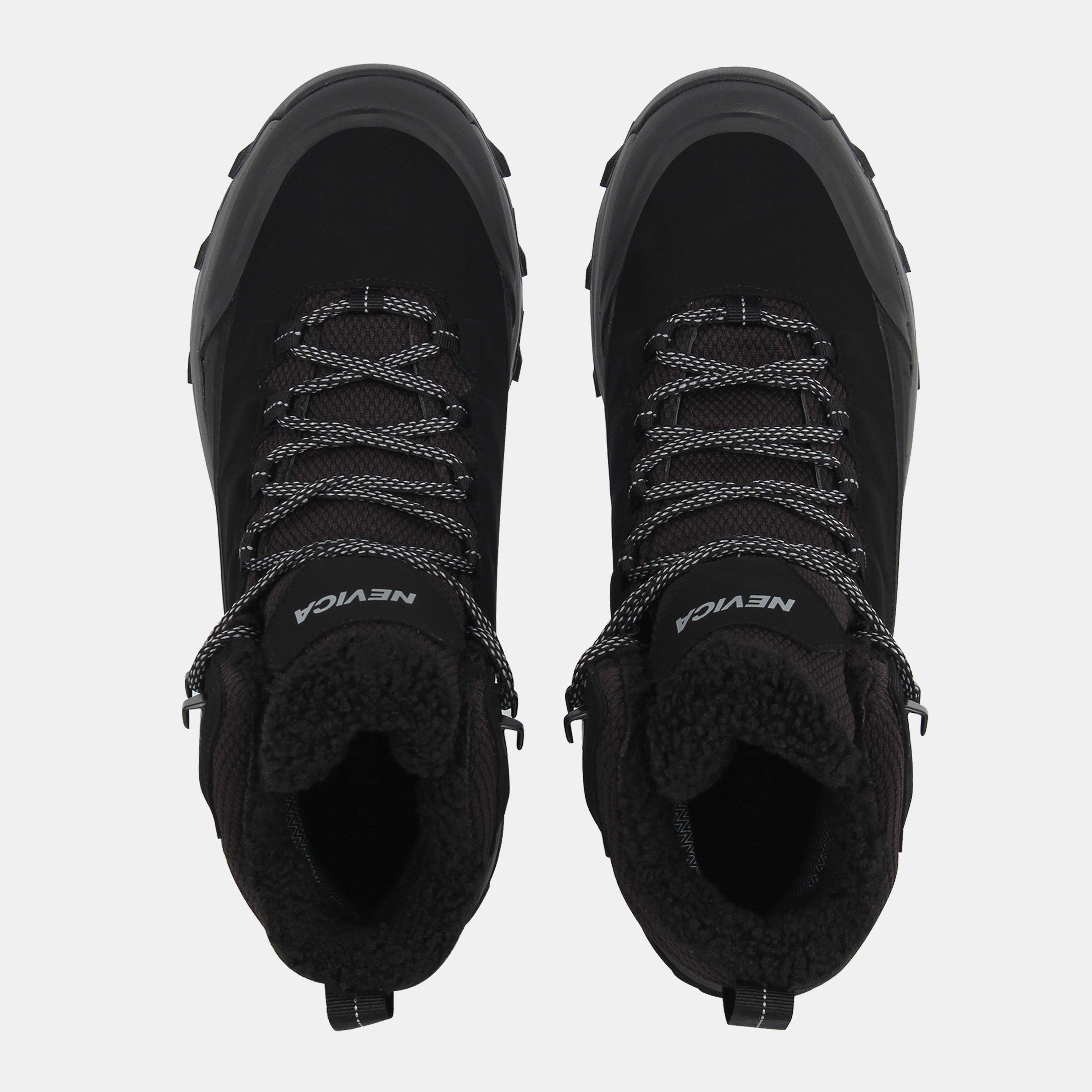 Black - Nevica - Lockman Winter Snow Boots Mens - 4