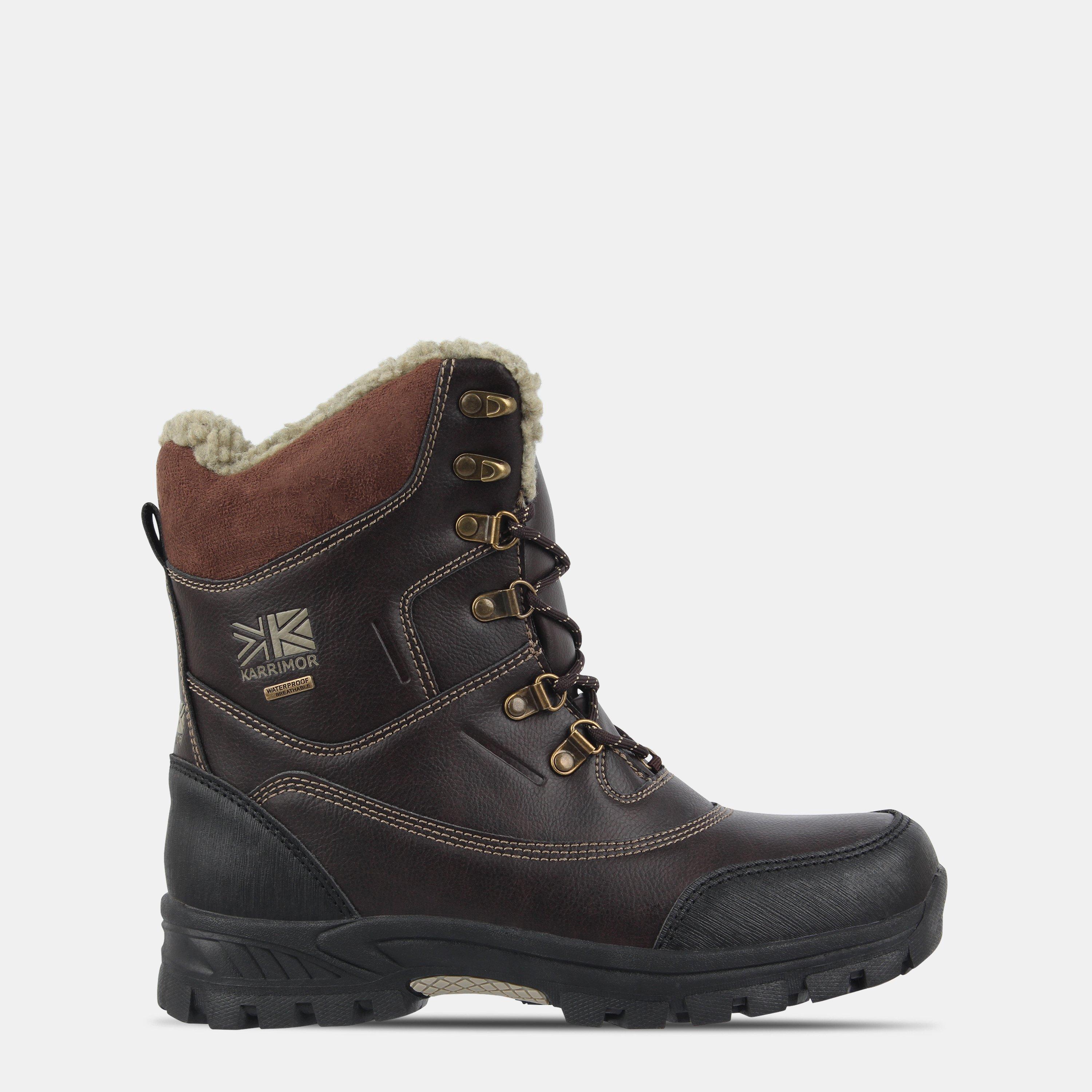 Brown - Karrimor - Casual Winter Boots Mens - 1