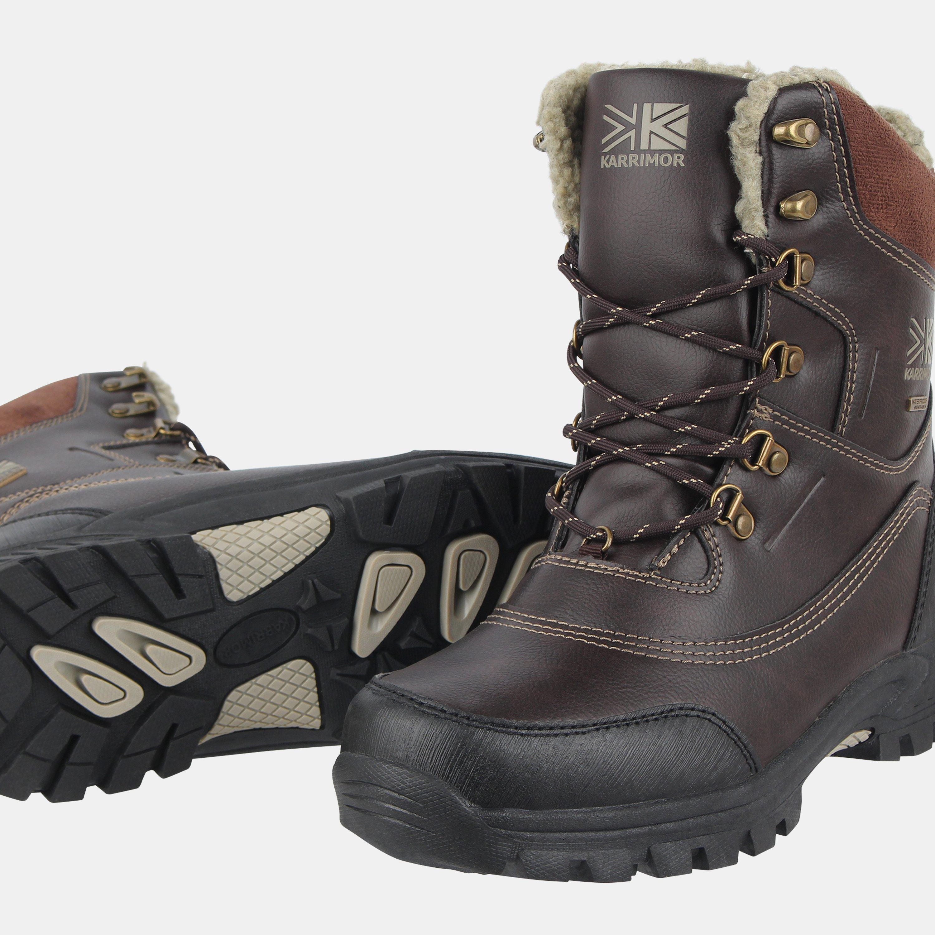 Brown - Karrimor - Casual Winter Boots Mens - 3