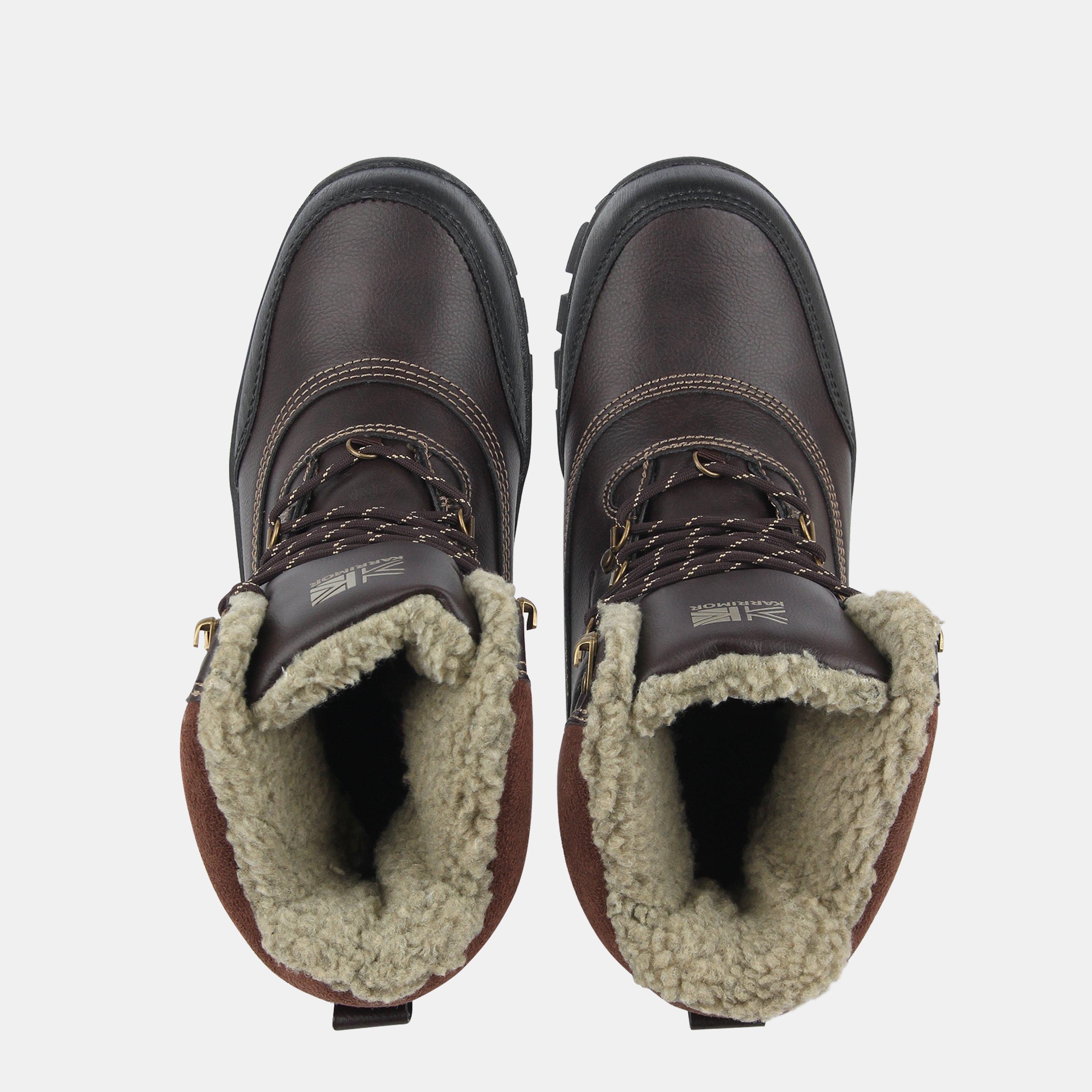 Brown - Karrimor - Casual Winter Boots Mens - 4