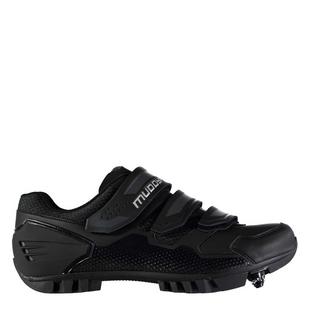 Black - Muddyfox - MTB100 Mens Cycling Shoes - 1