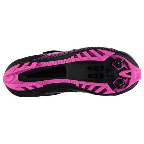 Black/Pink - Muddyfox - MTB100 Ladies Cycling Shoes - 2