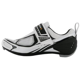 White/Black - Muddyfox - TRI100 Mens Cycling Shoes - 3