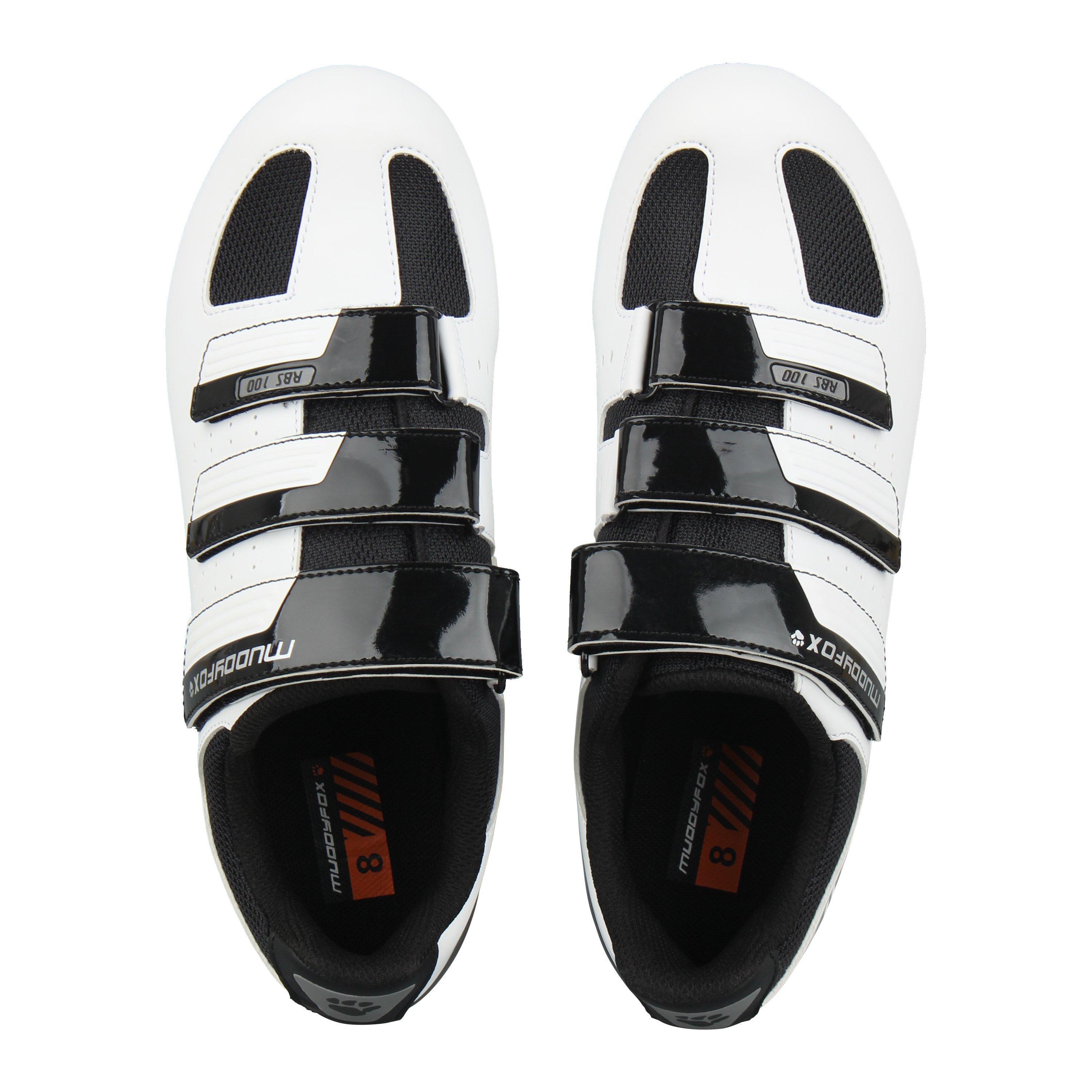 Blanco/Negro - Muddyfox - RBS100 Cycling Shoes Mens - 6
