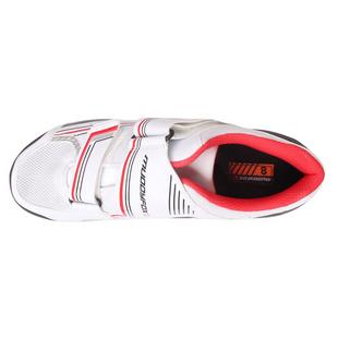 White/Black/Red - Muddyfox - RBS100 Mens Cycling Shoes - 3