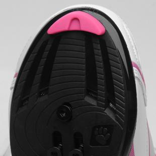 White/Blk/Pink - Muddyfox - TRI100 Ladies Cycling Shoes - 7