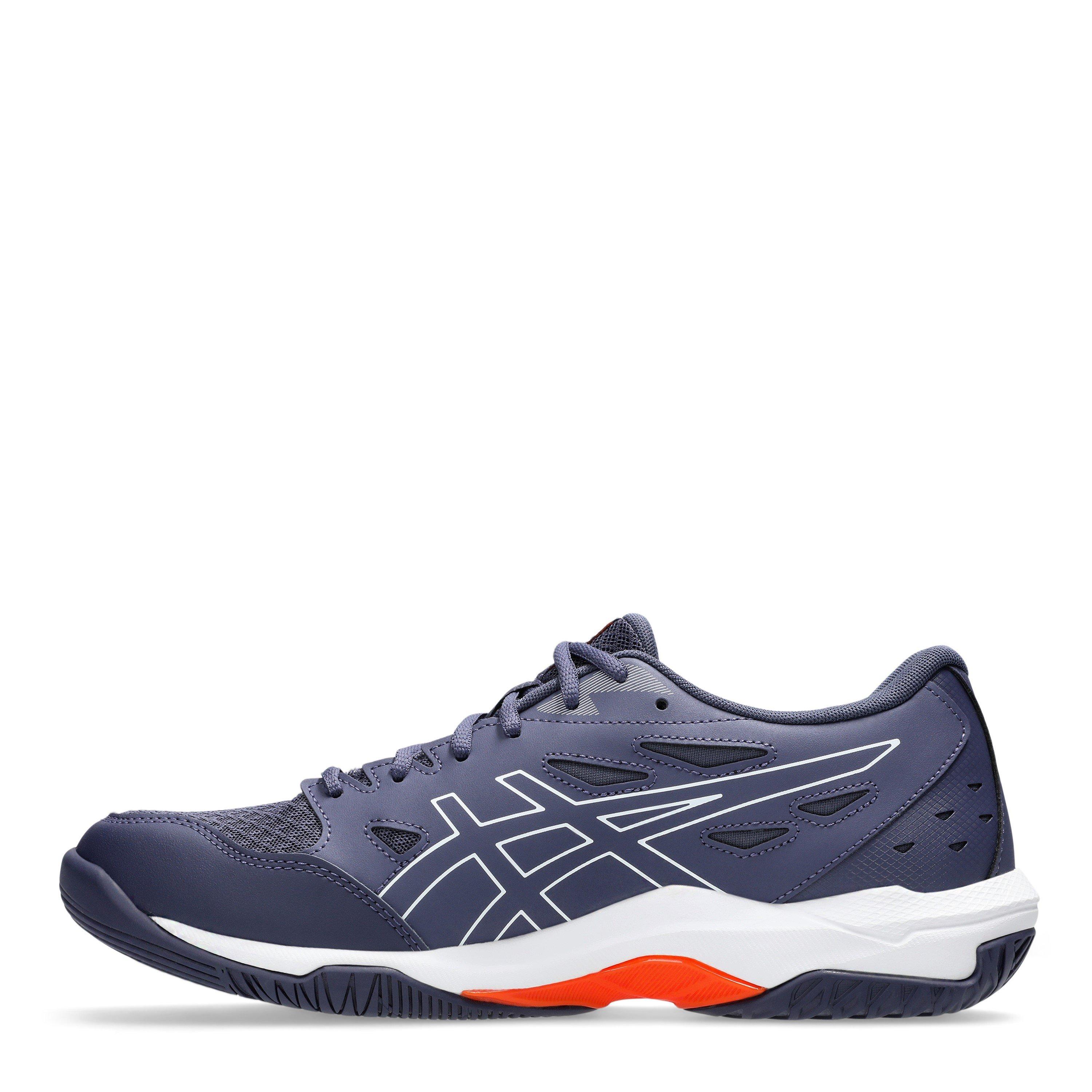Indigo F/Orange - Asics - Gel-Rocket 11 Badminton Trainers Mens - 2