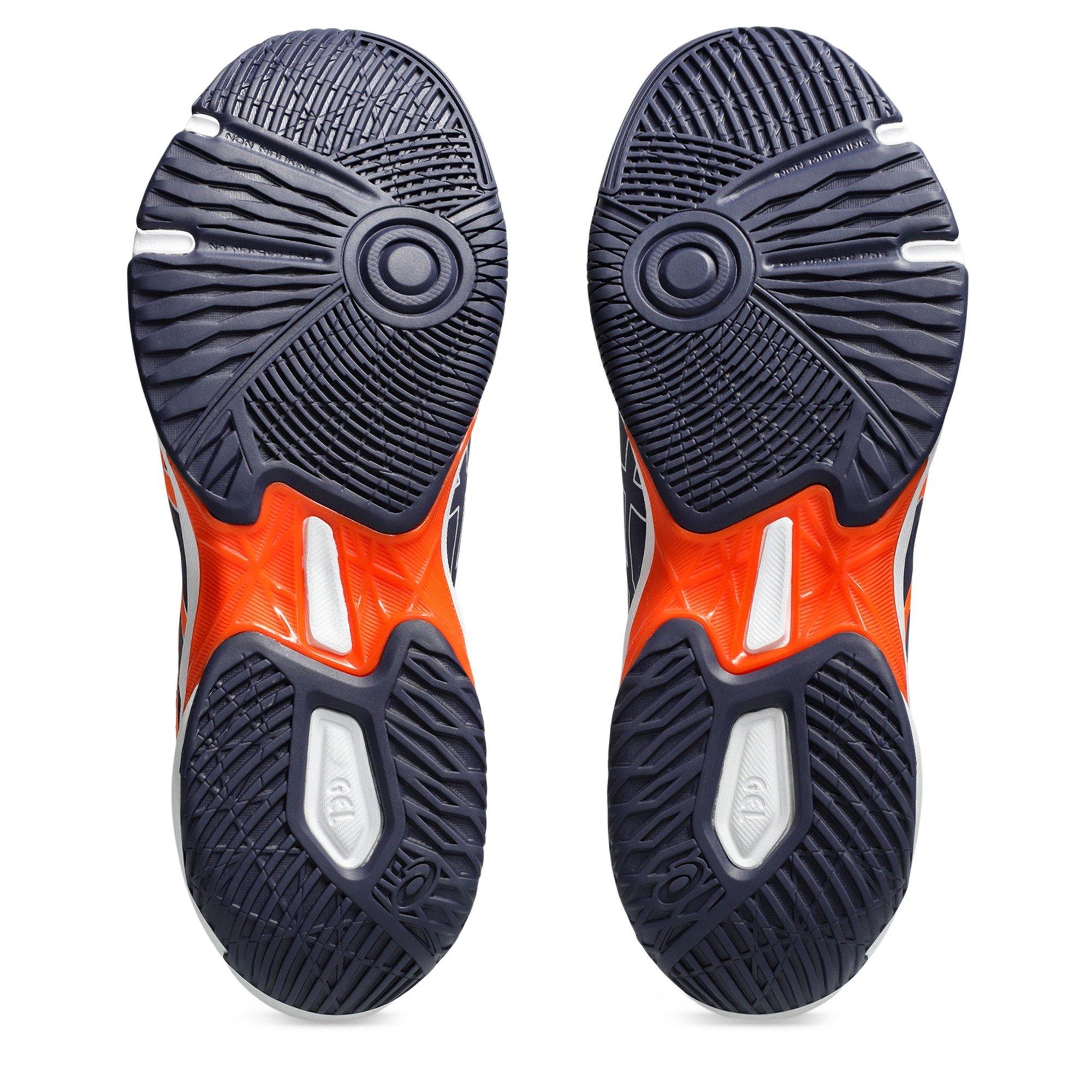 Indigo F/Orange - Asics - Gel-Rocket 11 Badminton Trainers Mens - 3