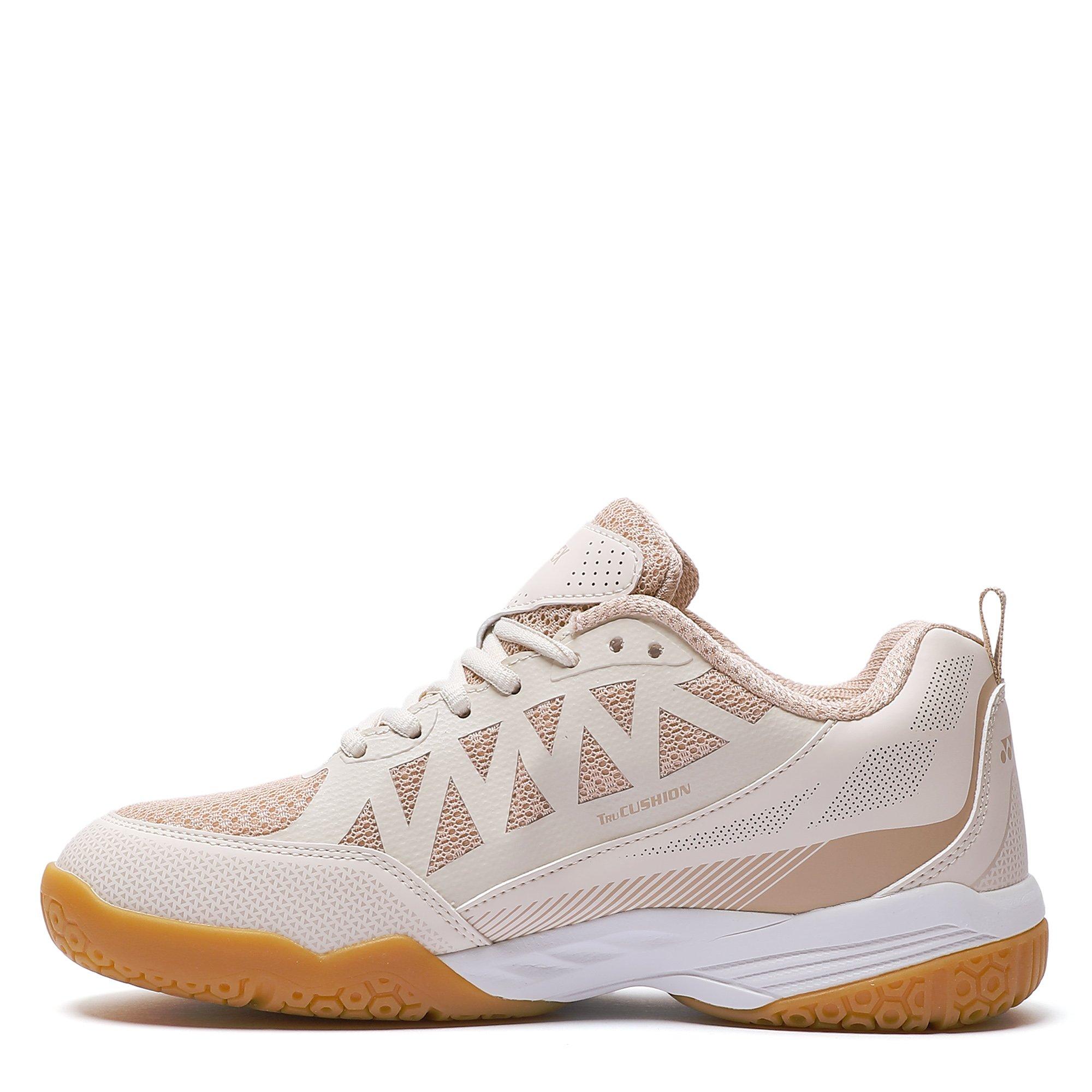 BEIGE / GOLD - Yonex - Voltrex Mens Badminton Shoes - 2