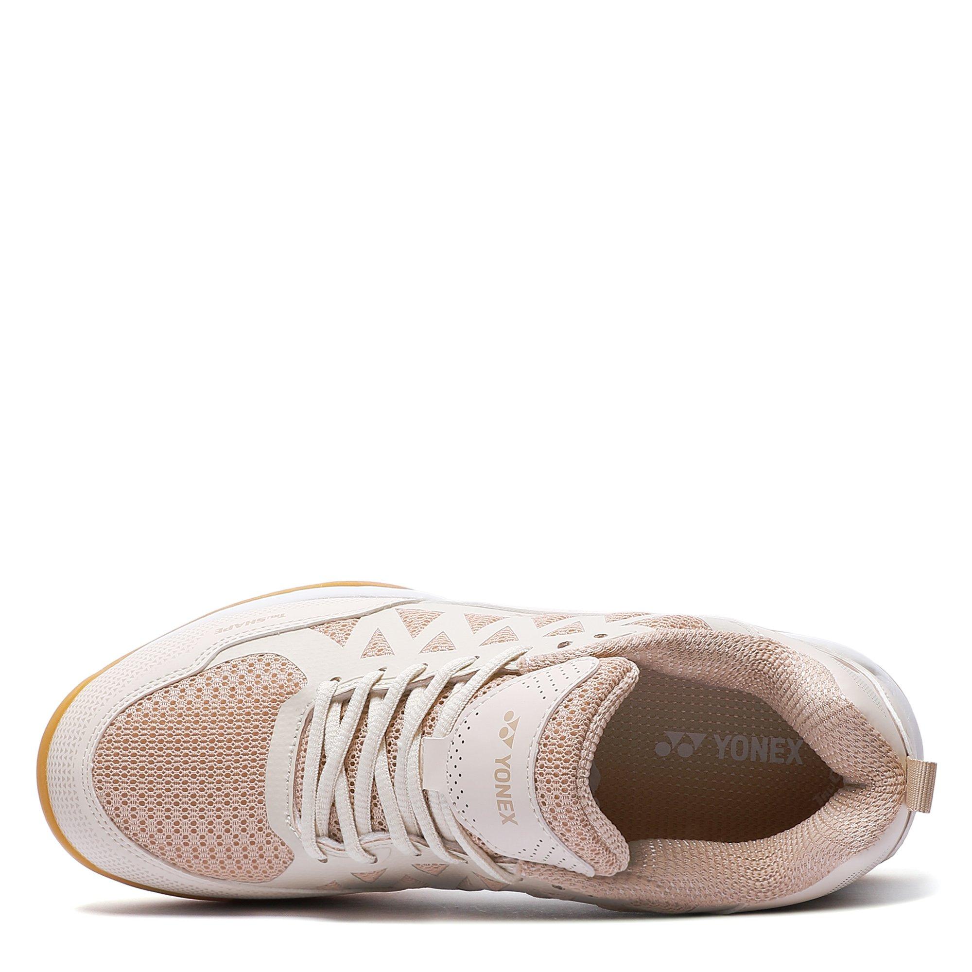 BEIGE / GOLD - Yonex - Voltrex Mens Badminton Shoes - 3