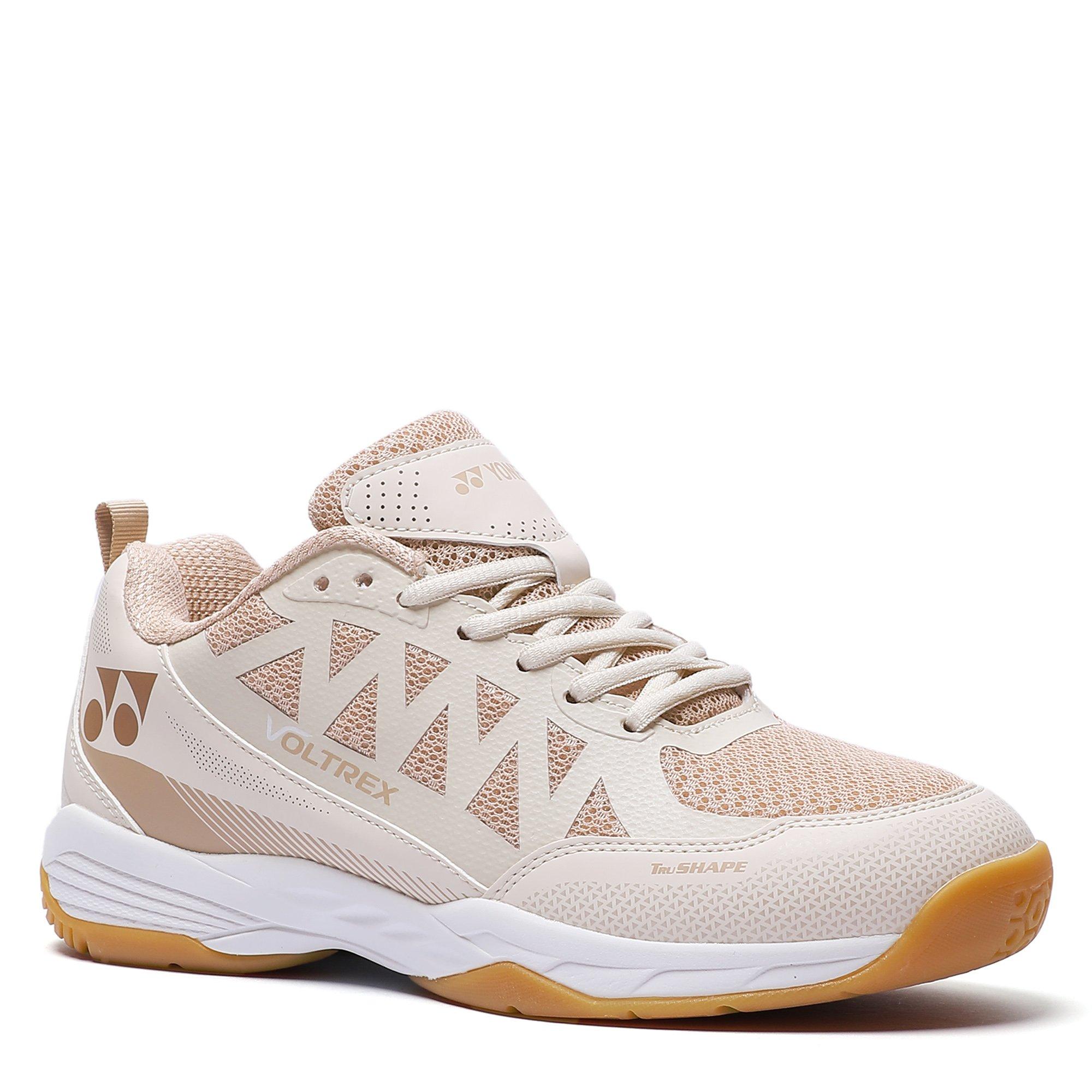 BEIGE / GOLD - Yonex - Voltrex Mens Badminton Shoes - 5