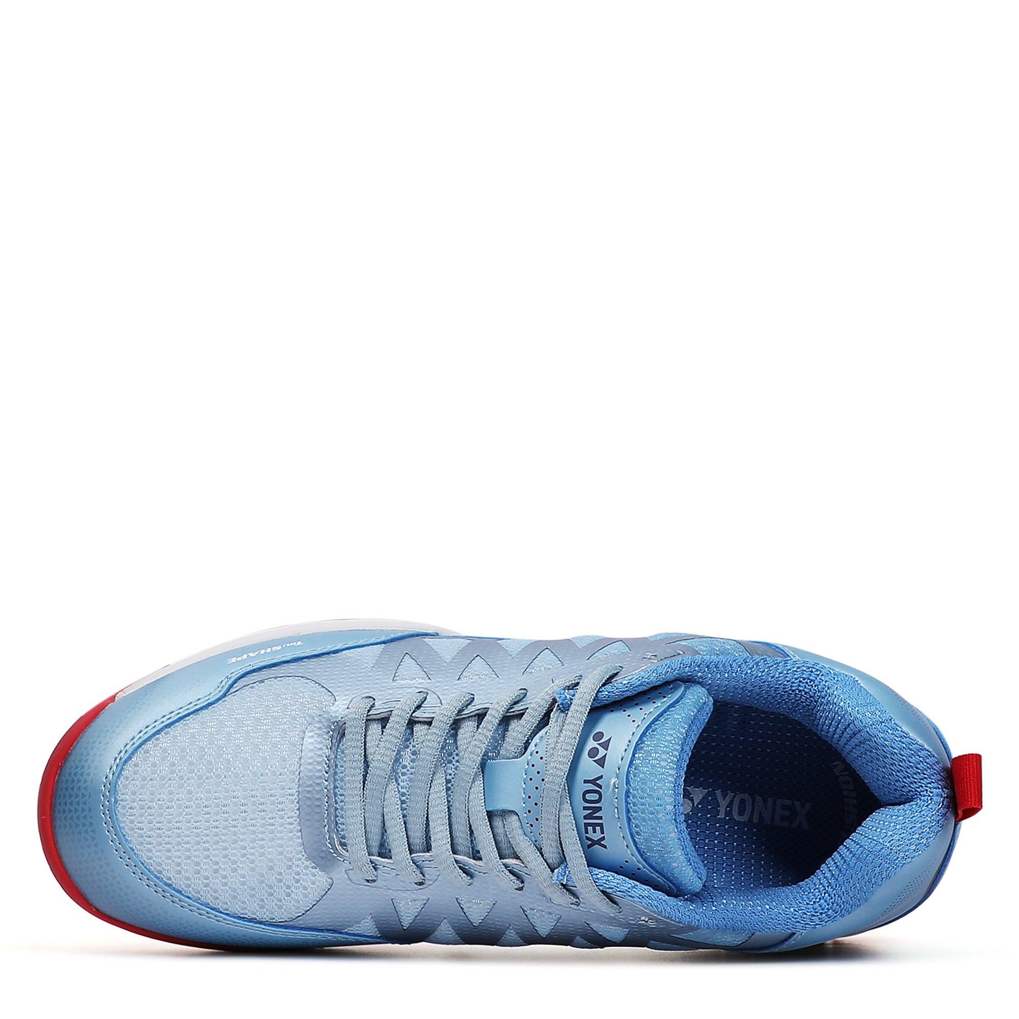 SKY BLUE / RED - Yonex - Voltrex Mens Badminton Shoes - 3