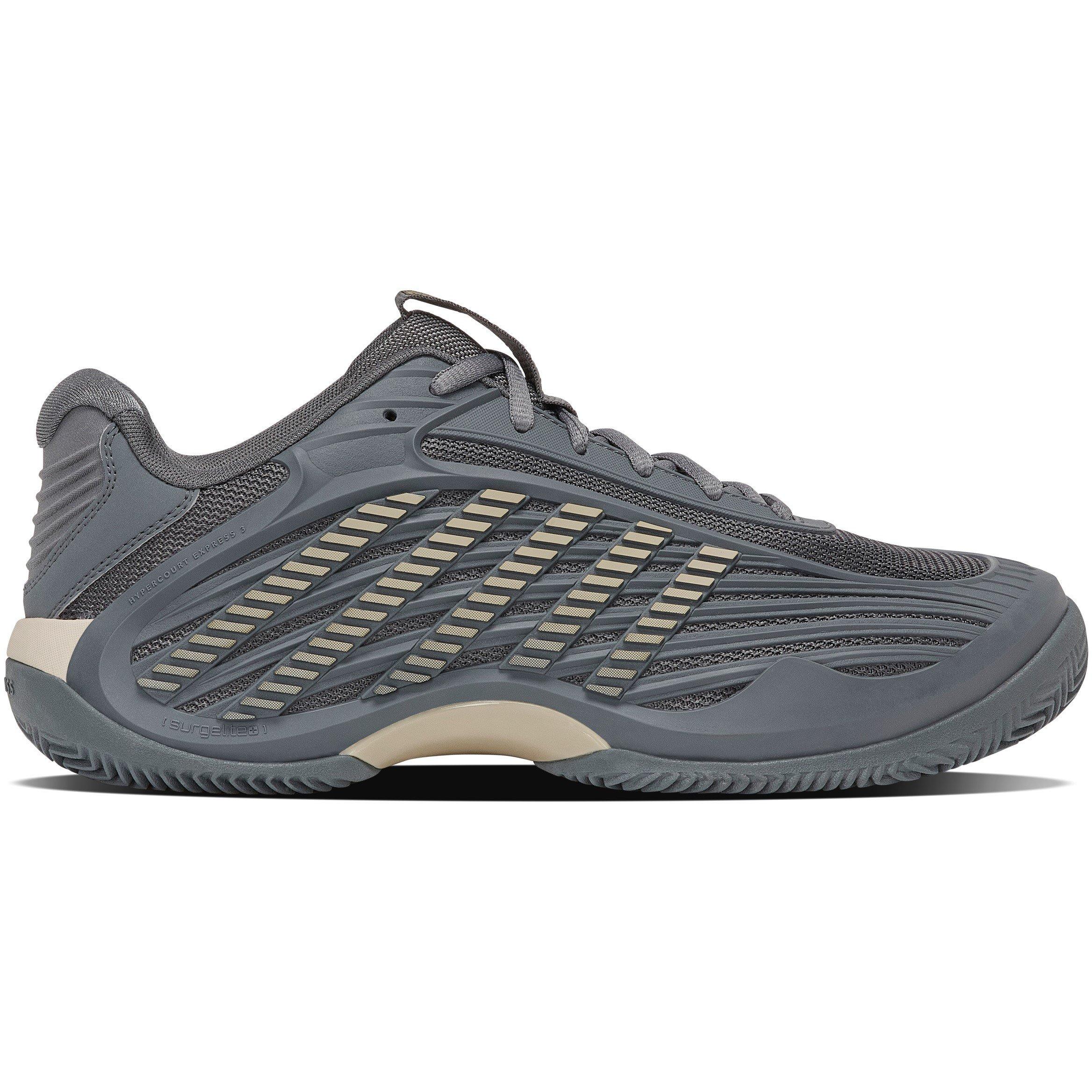 Bianco/Kaki - K-Swiss - Men's HC Express CL Tennis Shoes - 1