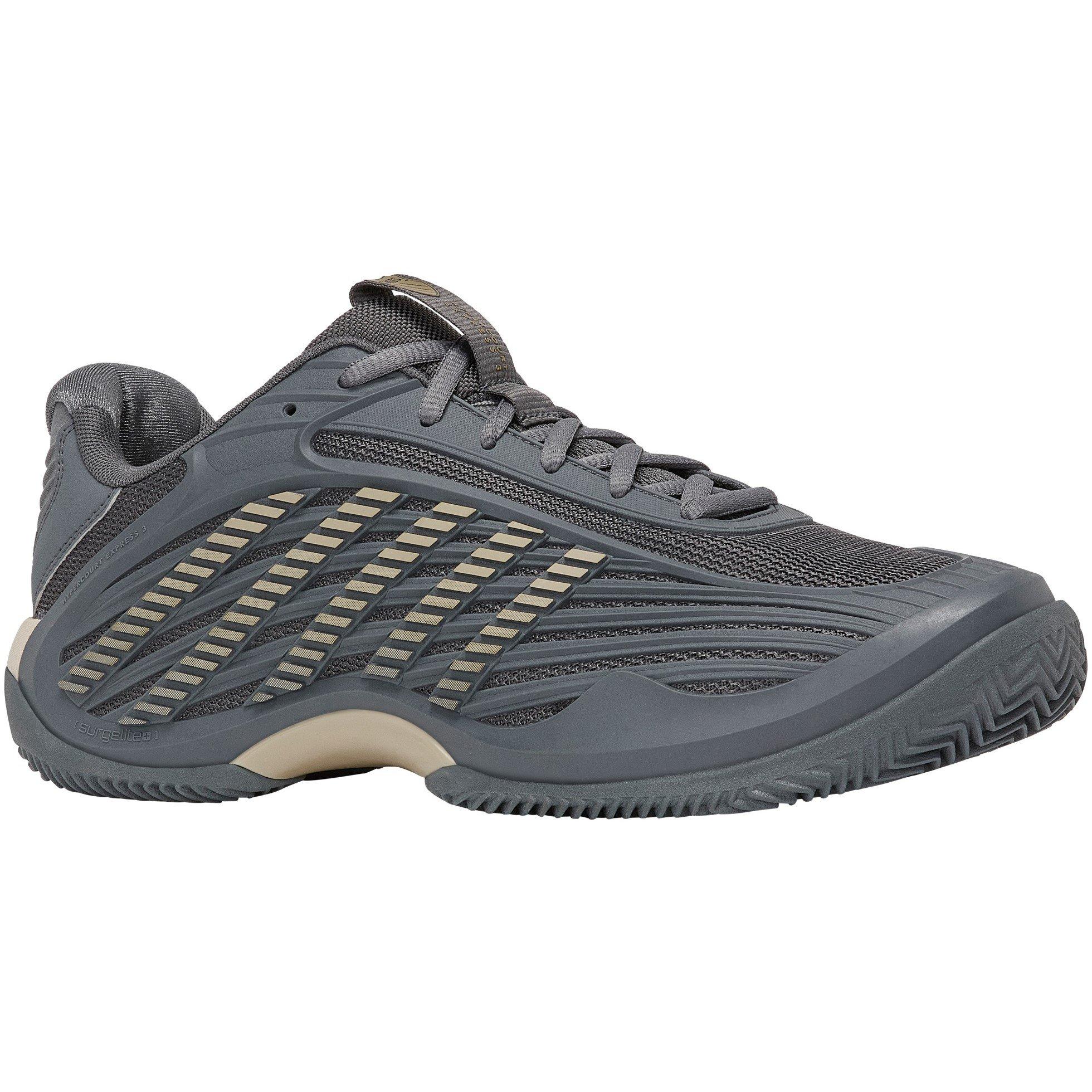 Bianco/Kaki - K-Swiss - Men's HC Express CL Tennis Shoes - 2