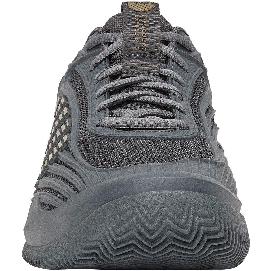 Bianco/Kaki - K-Swiss - Men's HC Express CL Tennis Shoes - 3