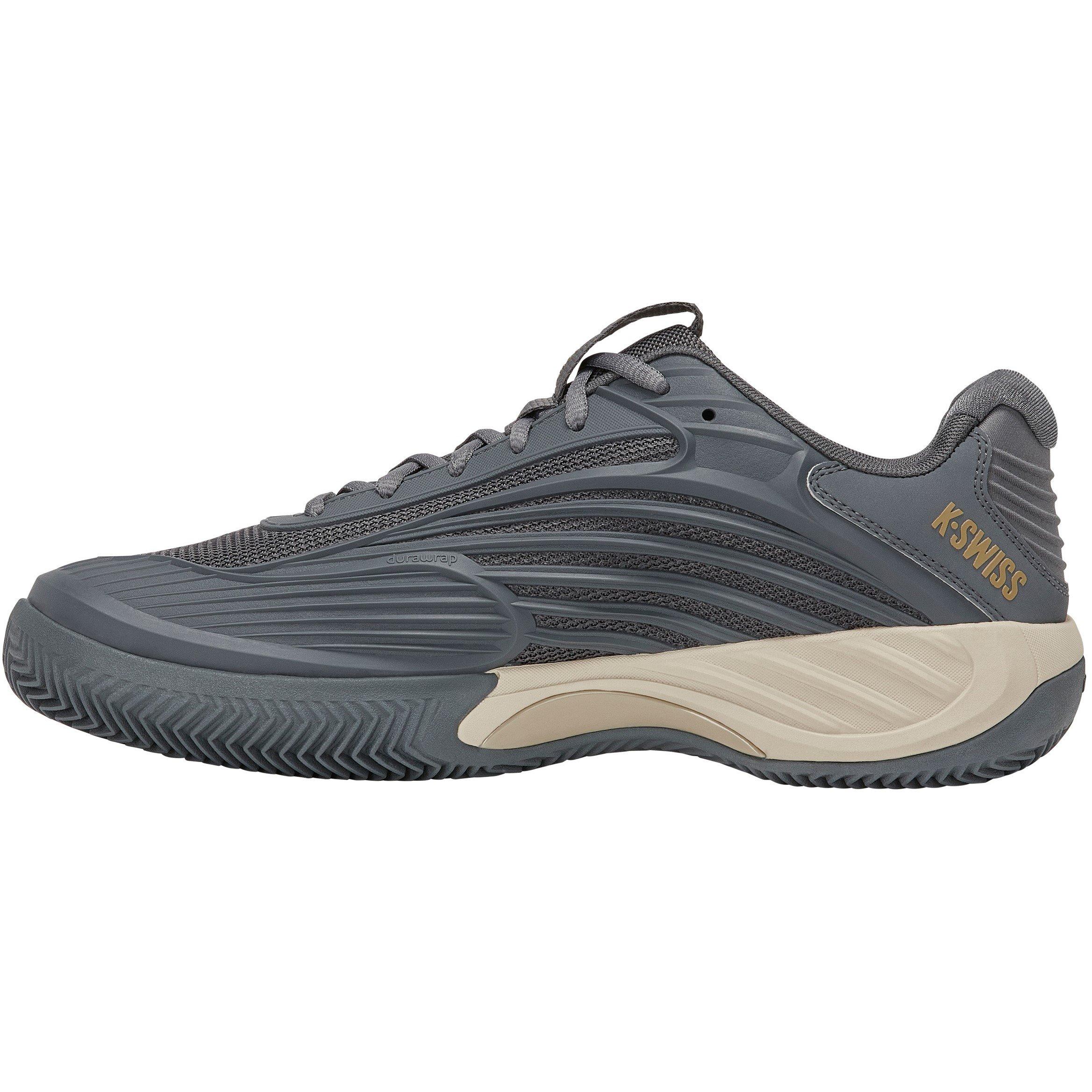 Bianco/Kaki - K-Swiss - Men's HC Express CL Tennis Shoes - 5