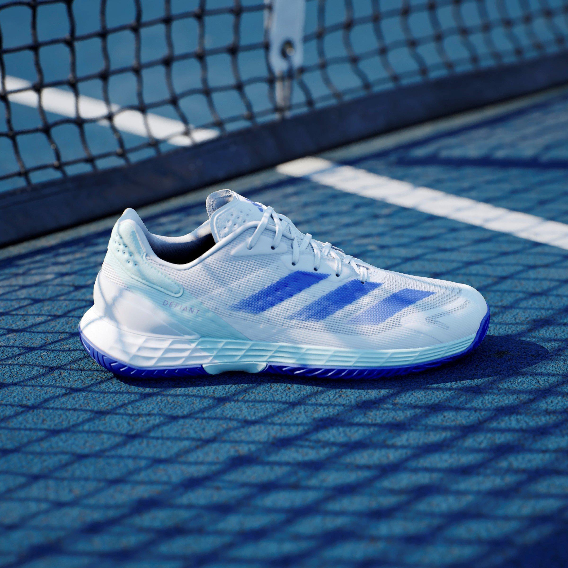 Ftwr White - adidas - Defiant Speed 2 M Tennis Shoes Mens - 9