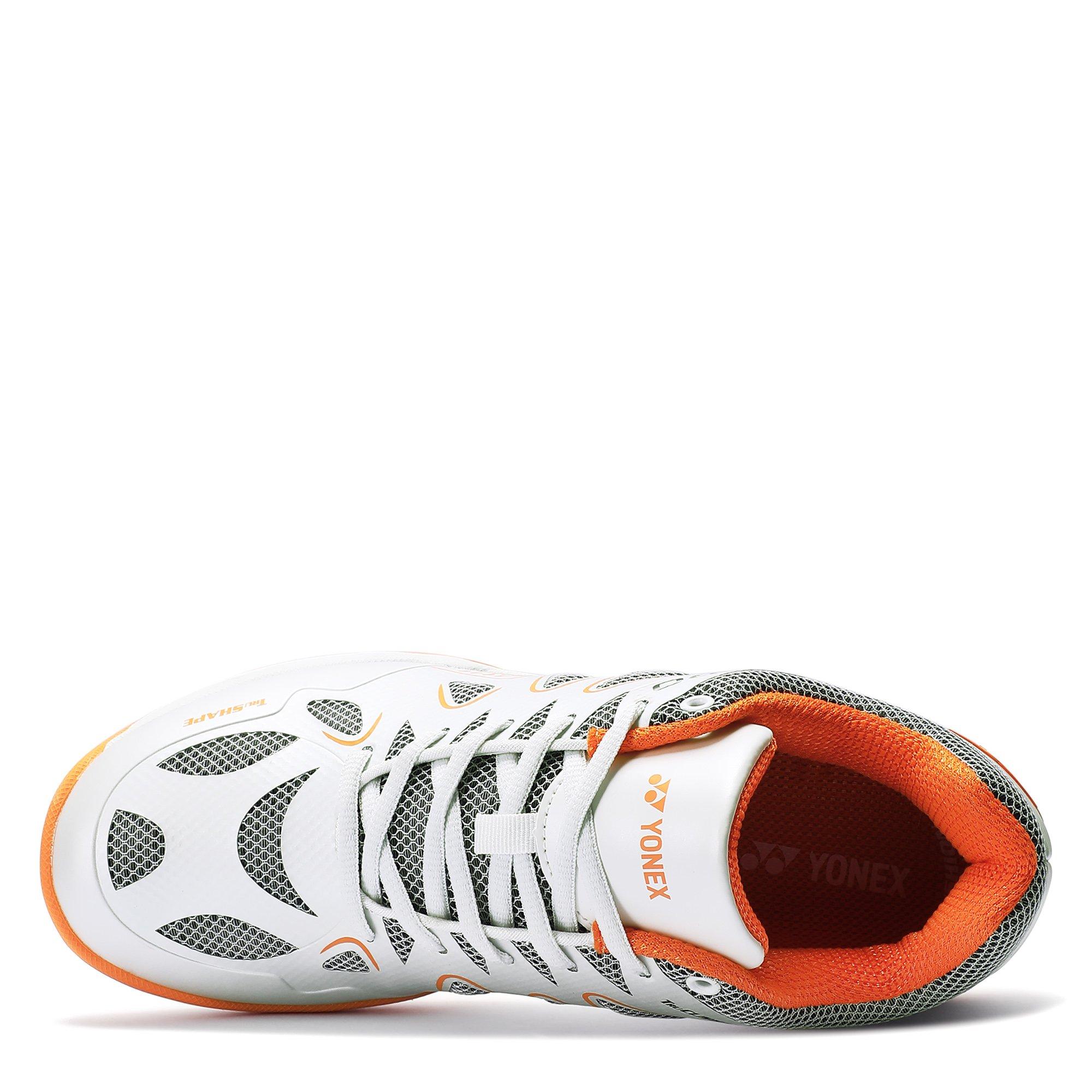 BIJELO / NARANČASTO - Yonex - Pyro 2 Badminton Shoes Mens - 3