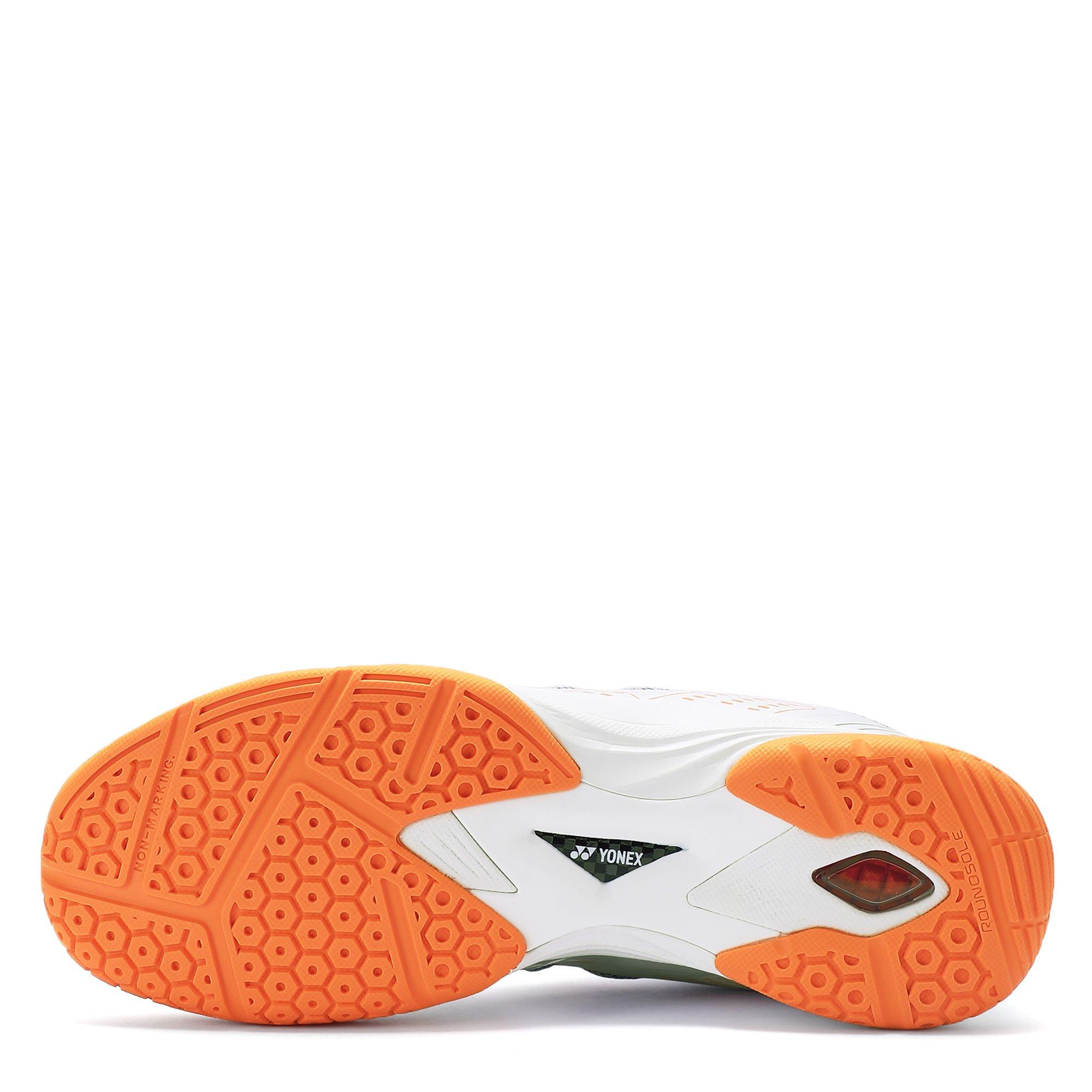 BIJELO / NARANČASTO - Yonex - Pyro 2 Badminton Shoes Mens - 4