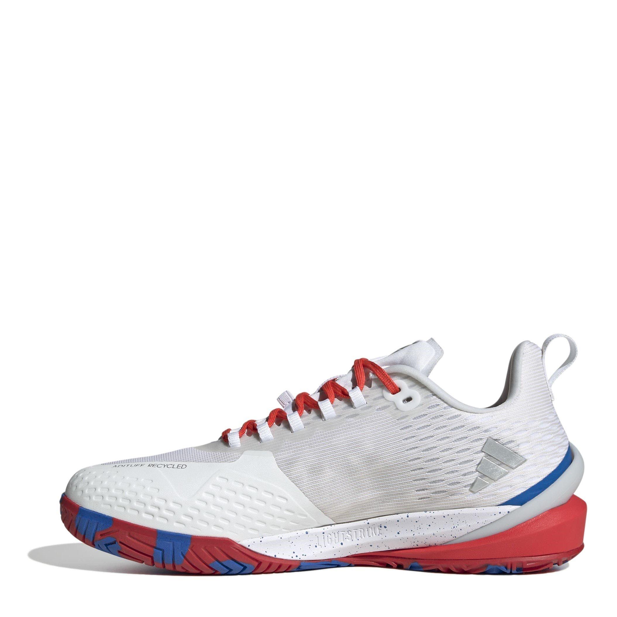 Blanc Ftwr - adidas - Adizero Tennis Shoes - 2