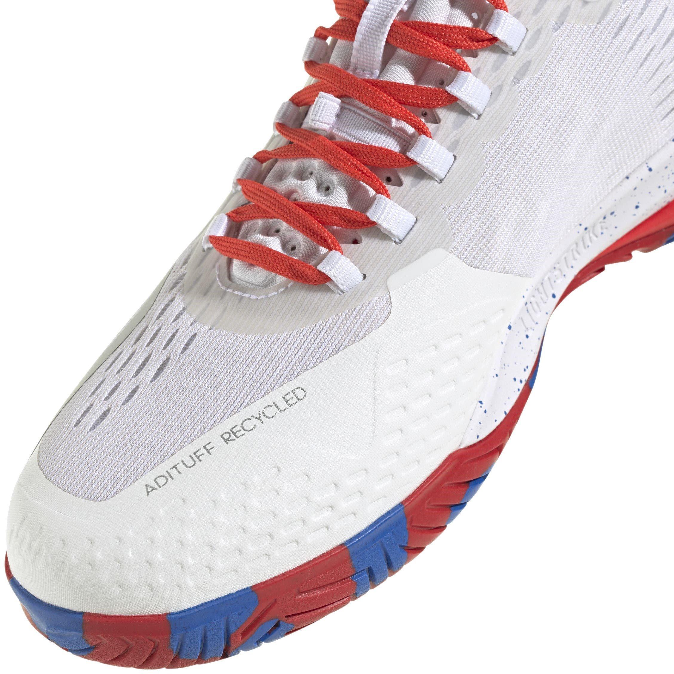 Blanc Ftwr - adidas - Adizero Tennis Shoes - 8