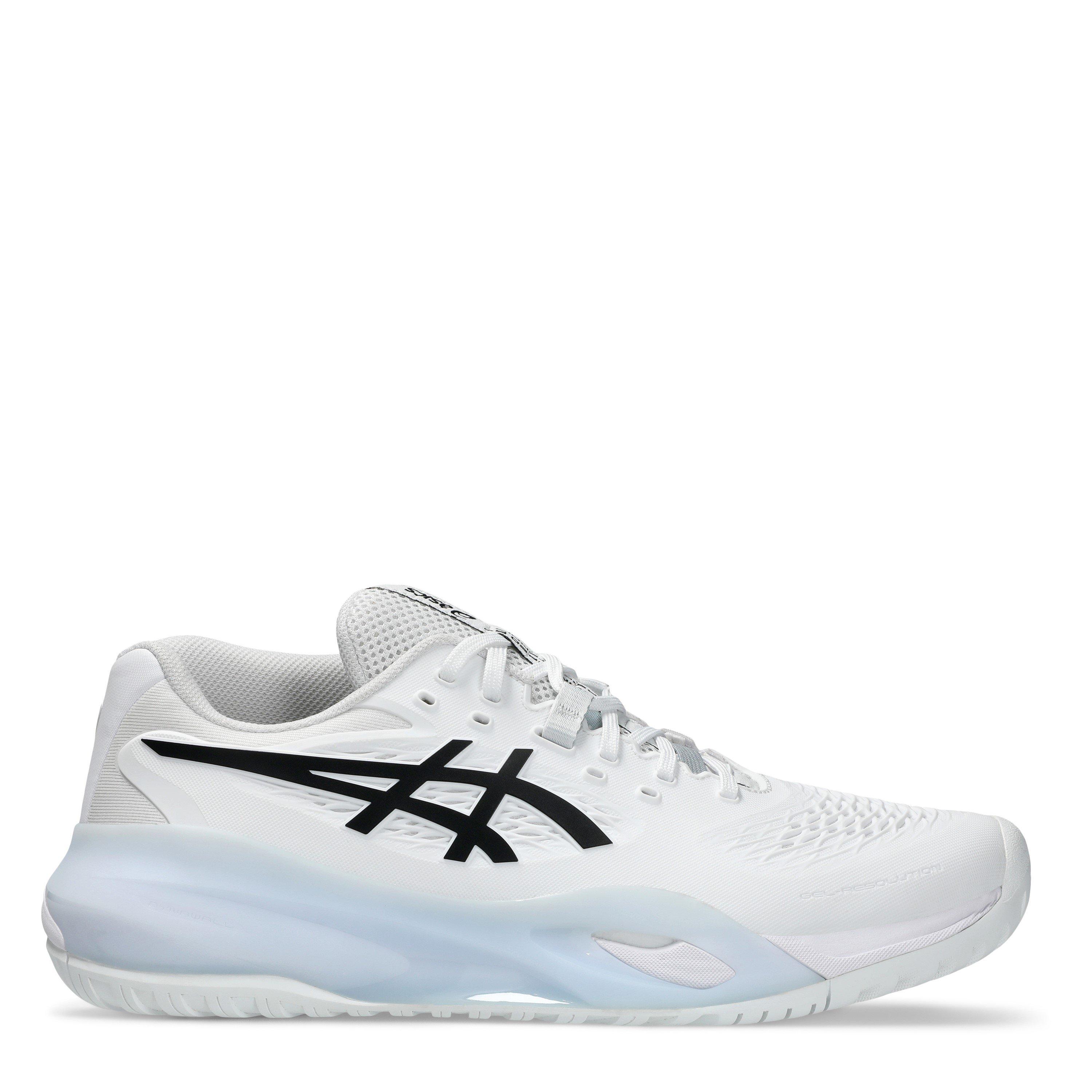 Asics Men's Gel-Resolution X Tennis Shoes - White/Black - 9 (44)