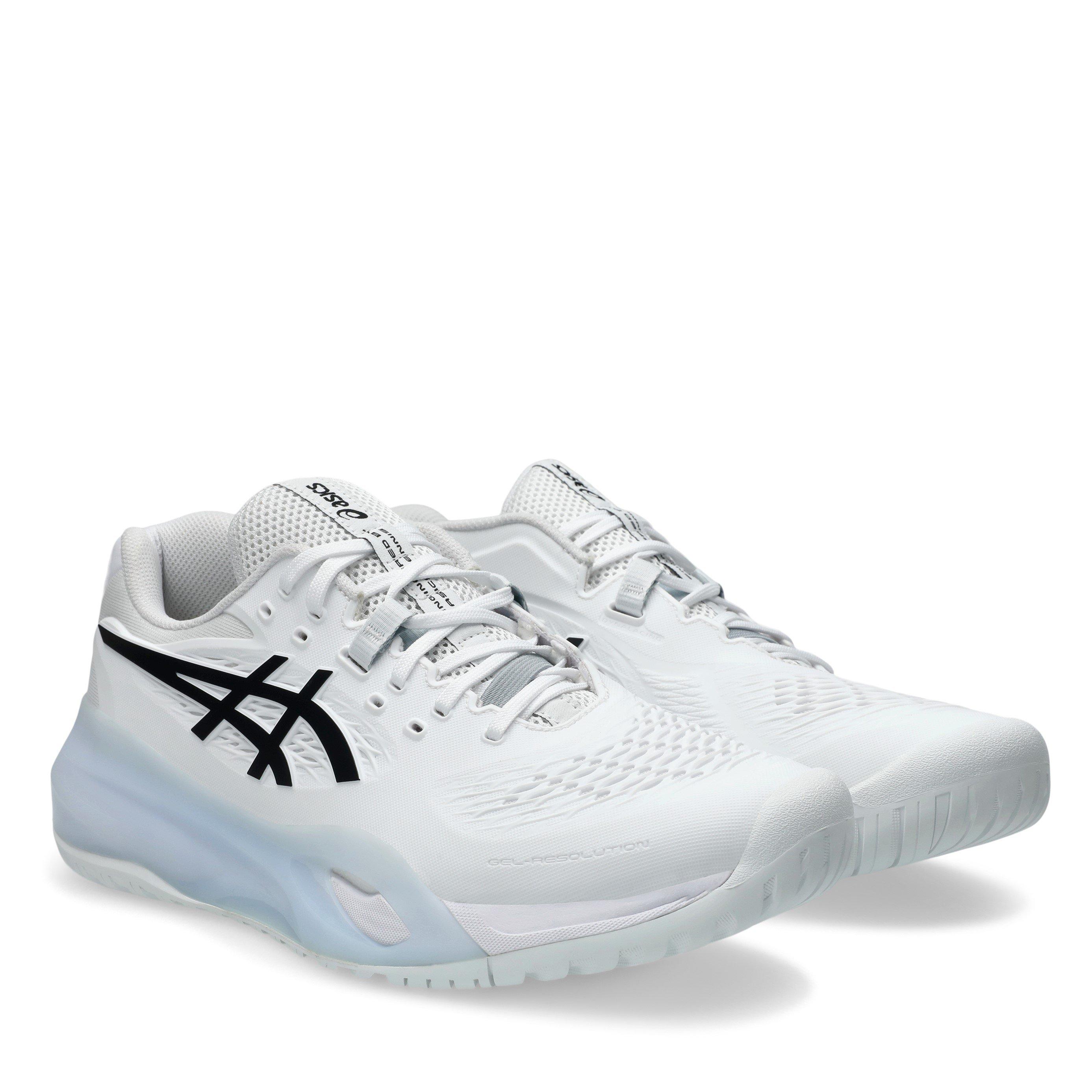 Branco/Preto - Asics - Gel-Resolution X Mens Tennis Shoes - 4