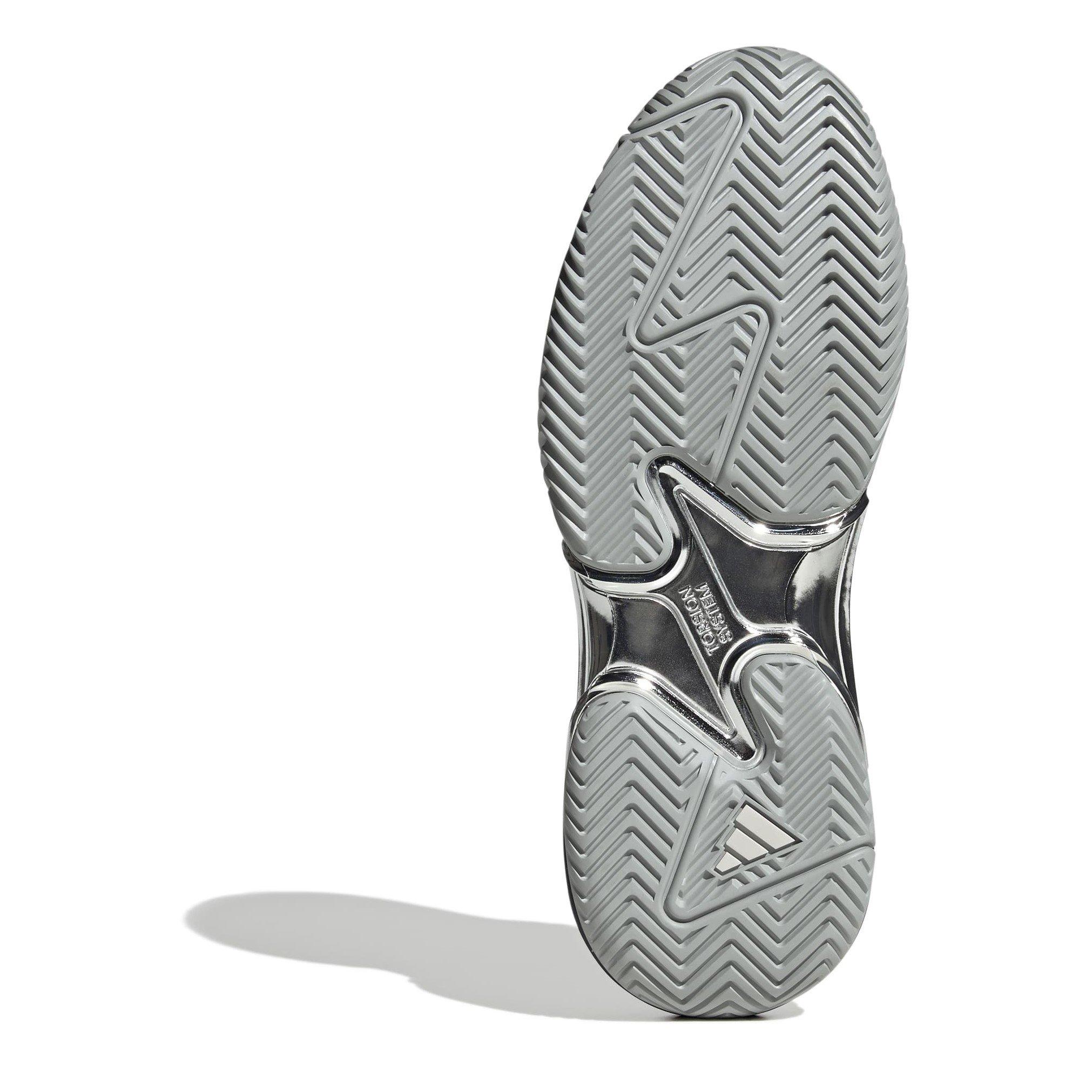 Silver met/Grey - adidas - Barricade 13 Silver Edition Tennis Shoes Mens - 6