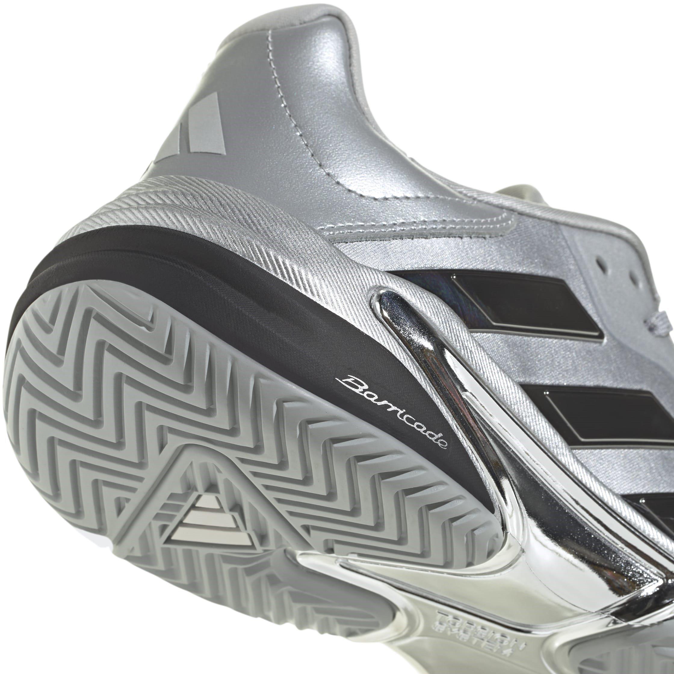 Silver met/Grey - adidas - Barricade 13 Silver Edition Tennis Shoes Mens - 7