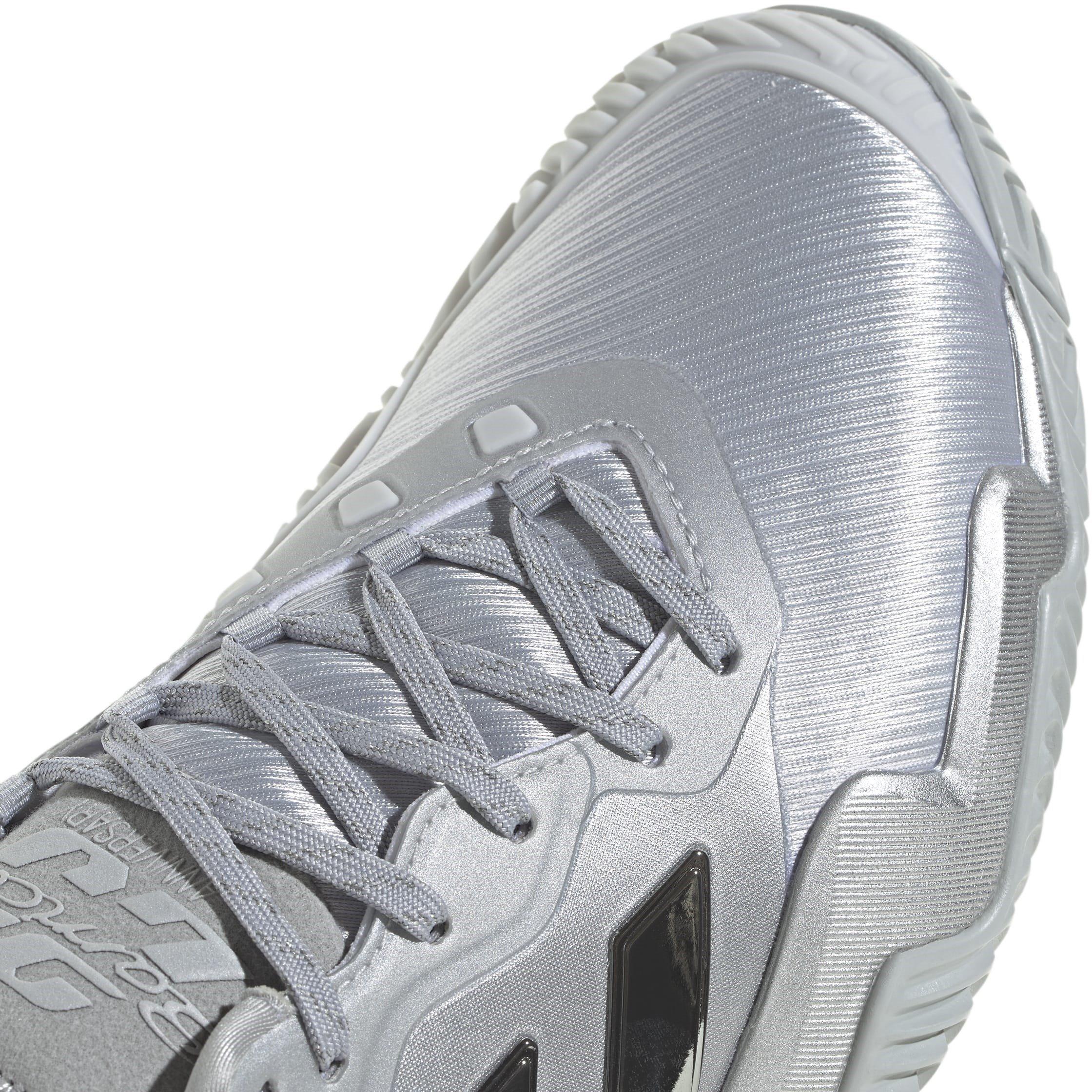 Silver met/Grey - adidas - Barricade 13 Silver Edition Tennis Shoes Mens - 8