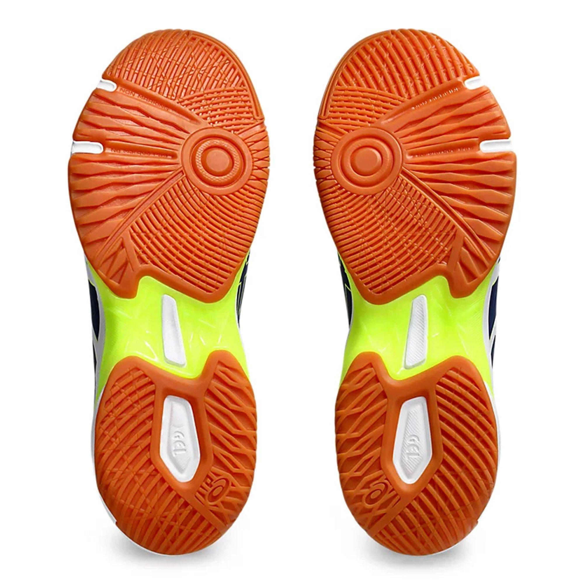 BlueExp/Yellow - Asics - GEL Rocket 11 Mens Badminton Shoes - 4