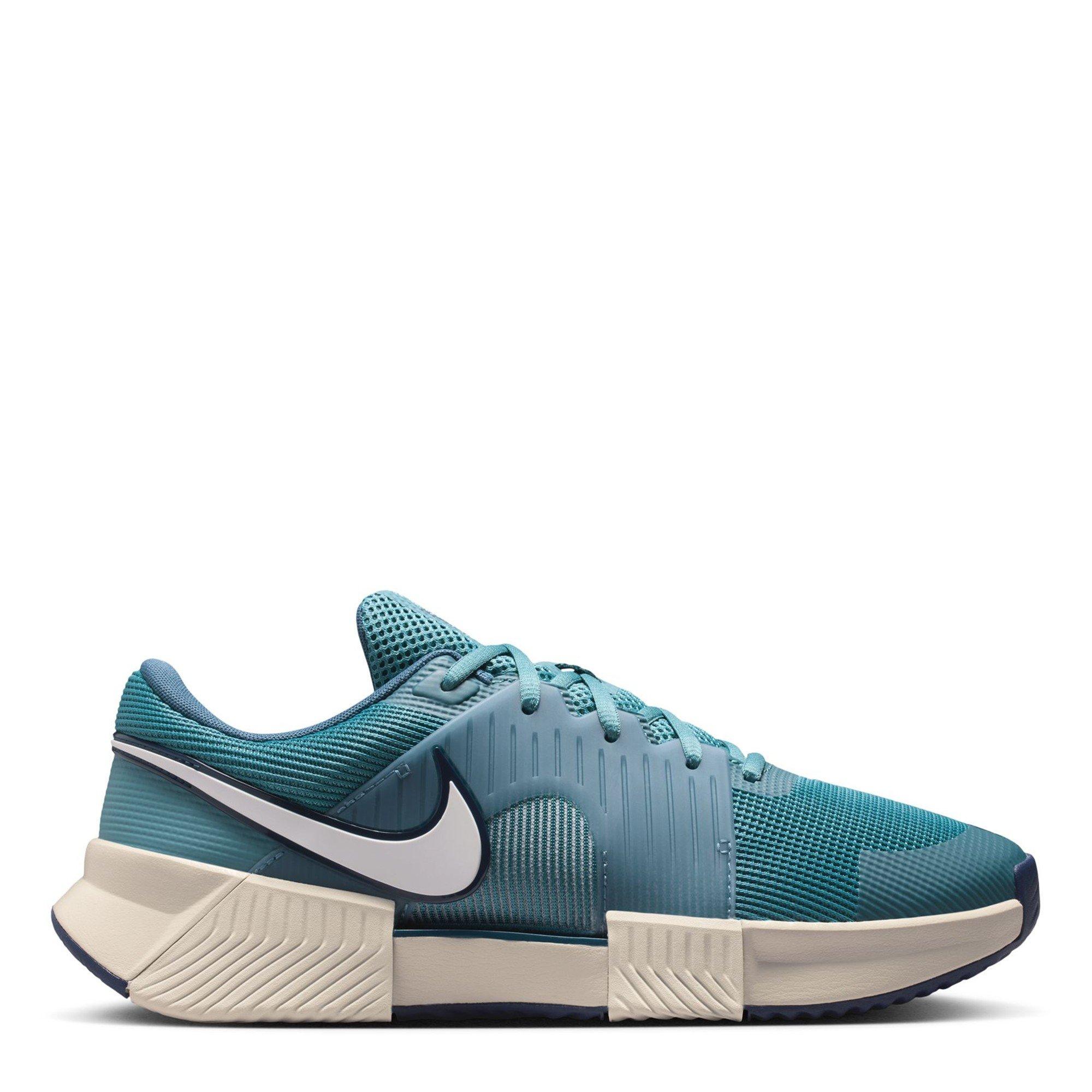 Nike Men's Tennis Shoes - Blue/White - 7 (41)