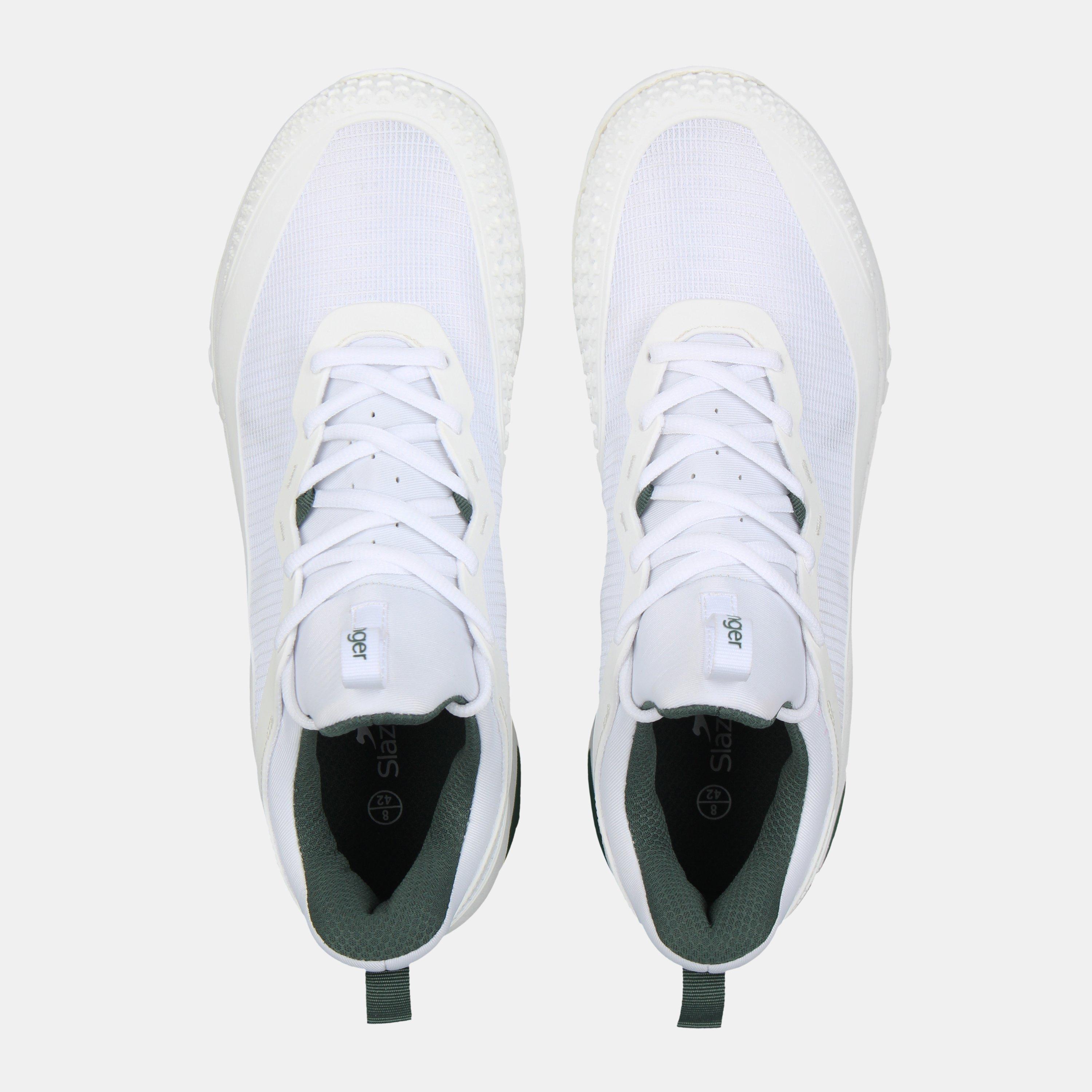 White/Green - Slazenger - Slaz AC Shoe Sn64 - 4