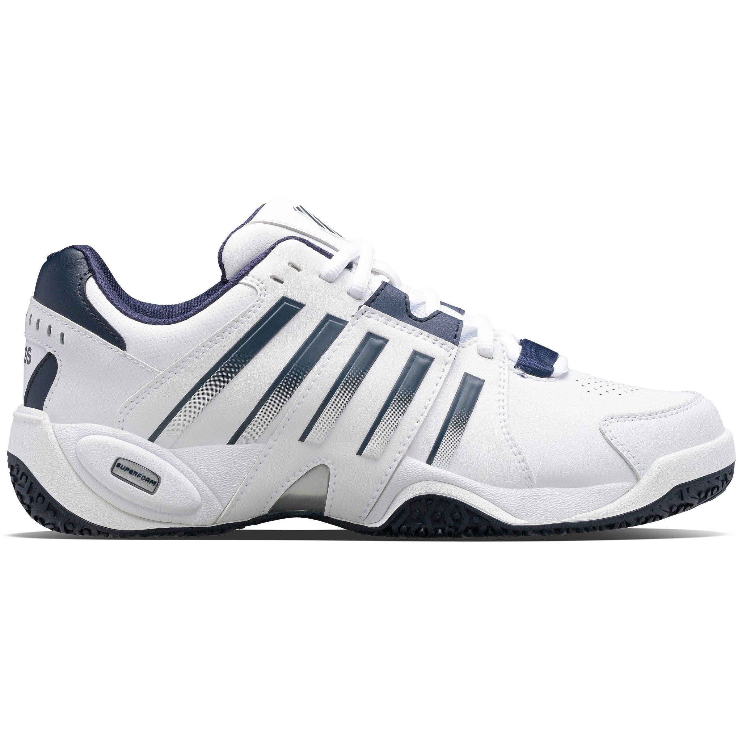 Weiß/Silber - K-Swiss - Men's Accomplish Tennis Shoes - 1