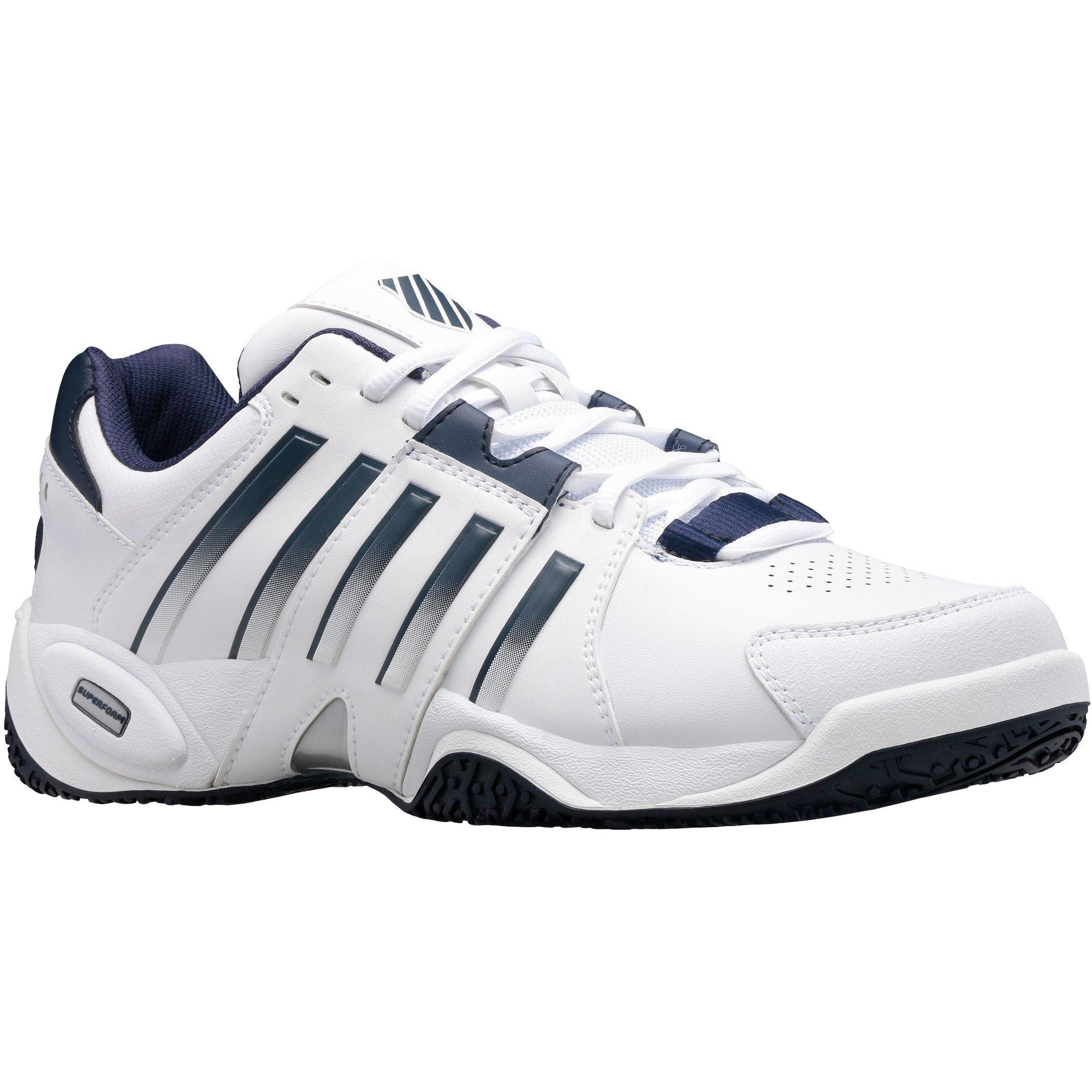 Weiß/Silber - K-Swiss - Men's Accomplish Tennis Shoes - 2