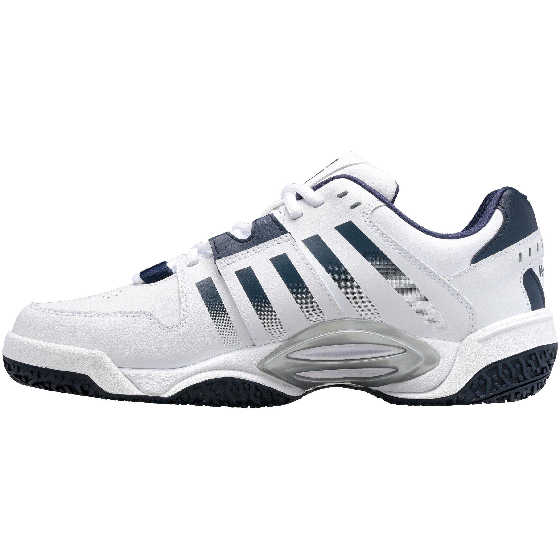 Weiß/Silber - K-Swiss - Men's Accomplish Tennis Shoes - 5