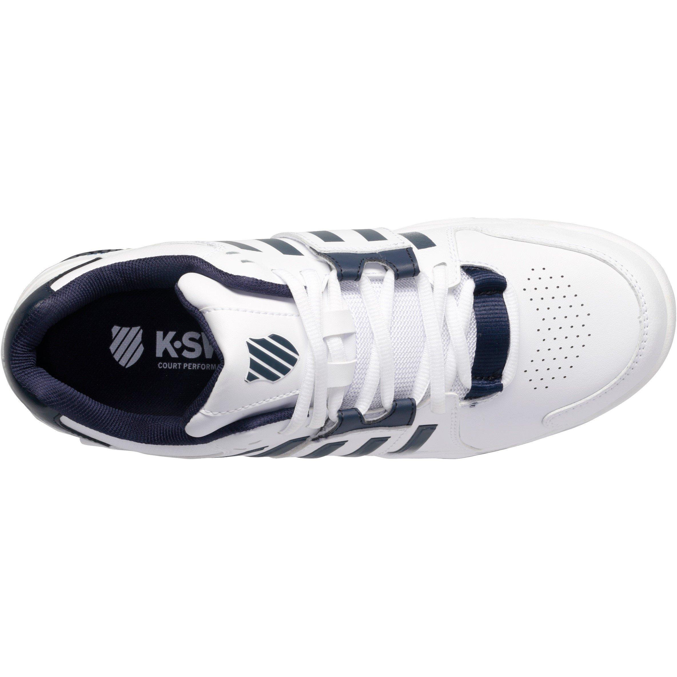 Weiß/Silber - K-Swiss - Men's Accomplish Tennis Shoes - 7