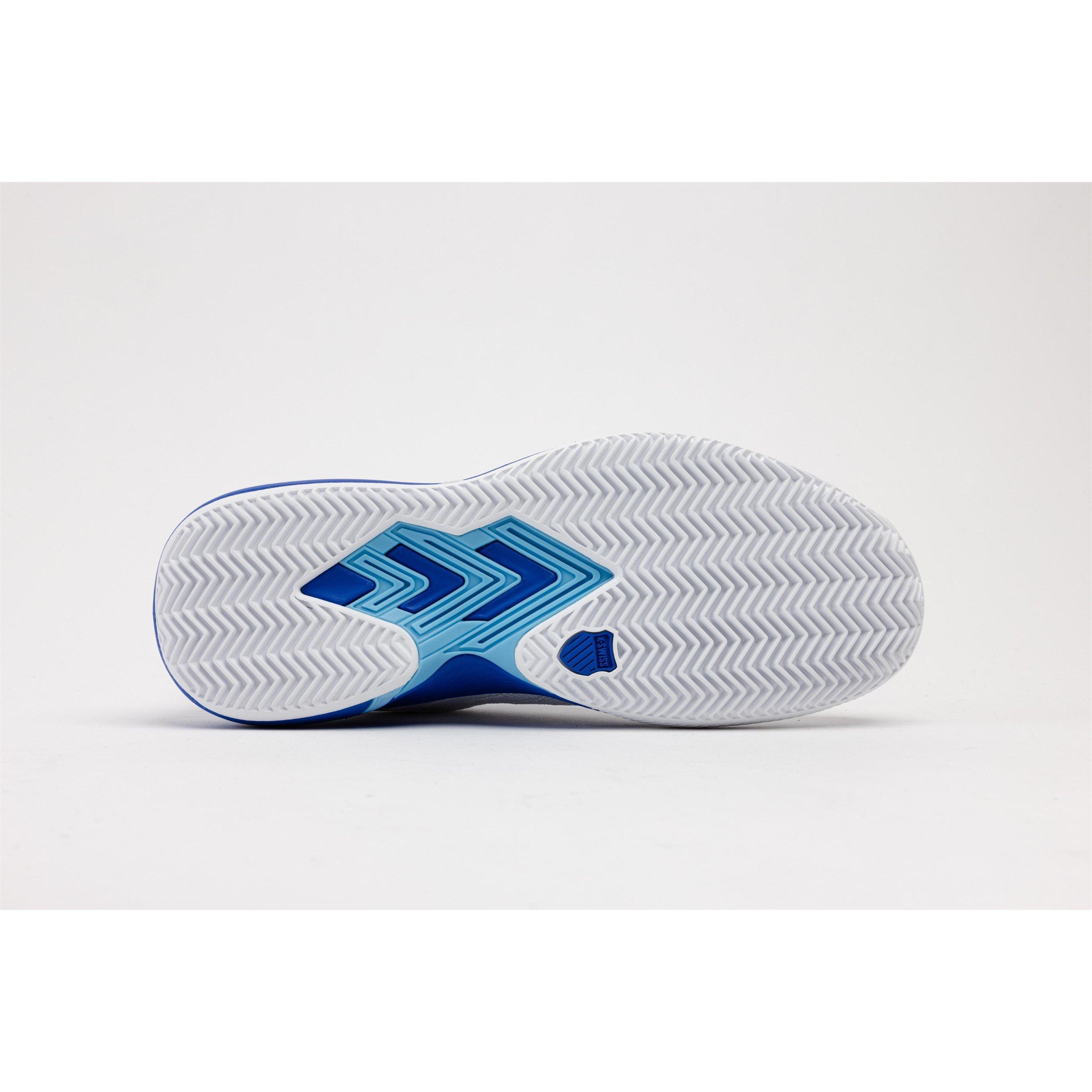 Weiß/Blau - K-Swiss - Men's U Shot Lite CL Tennis Shoes - 5