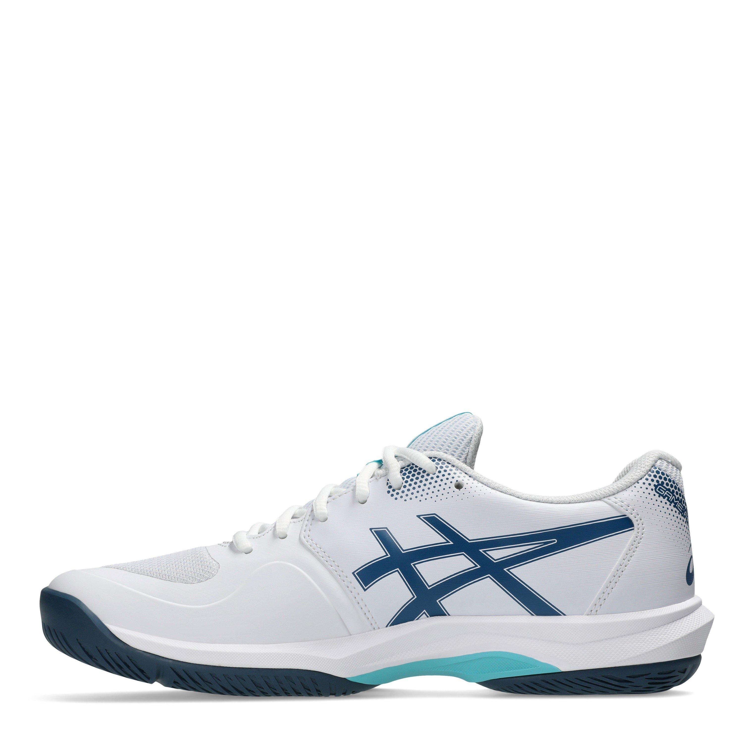 Wht/Mako Blue - Asics - Game FF Mens Pickleball Shoes - 2