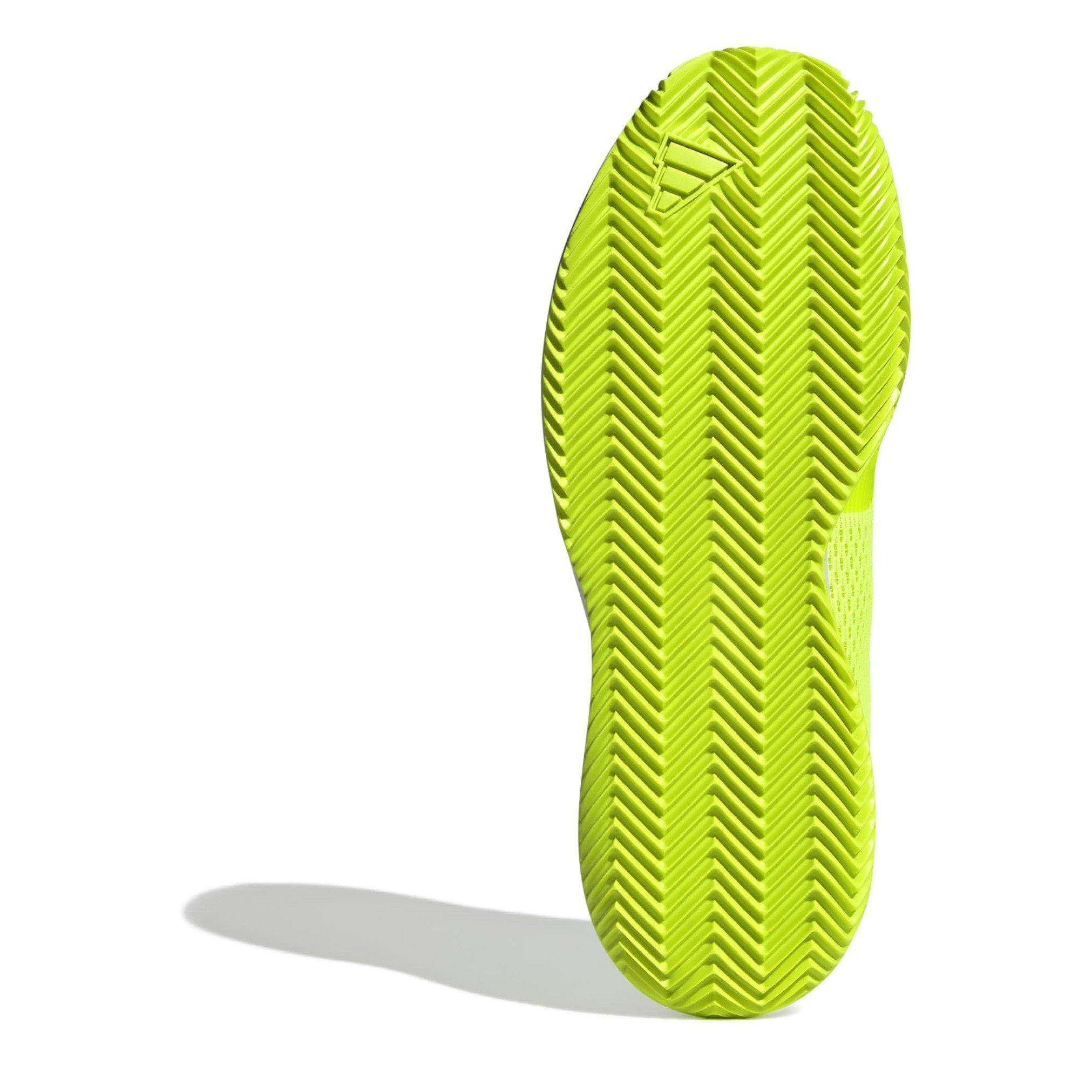 Lemon/Blck/Wht - adidas - Courtflash Speed 2 Tennis Shoes Mens - 6