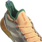 Blanc/Taupe/Orange - adidas - braided-detail satin sandals Braun - 8