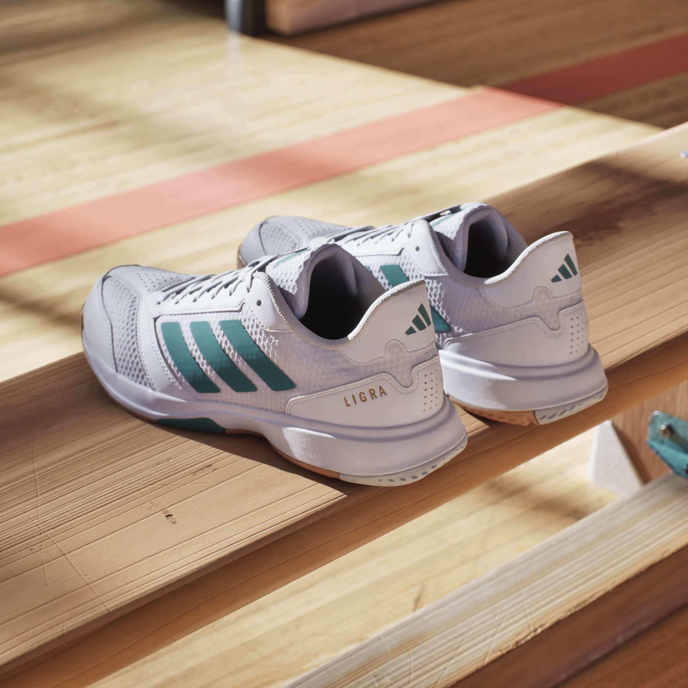 White/Green - adidas - Adidas Ligra 8 Sn64 - 13