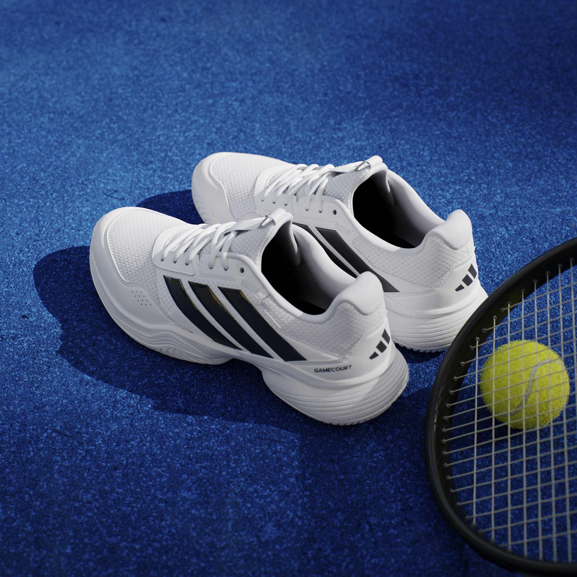 White/CoreBlack - adidas - Adidas GameCourt 3 Sn00 - 13