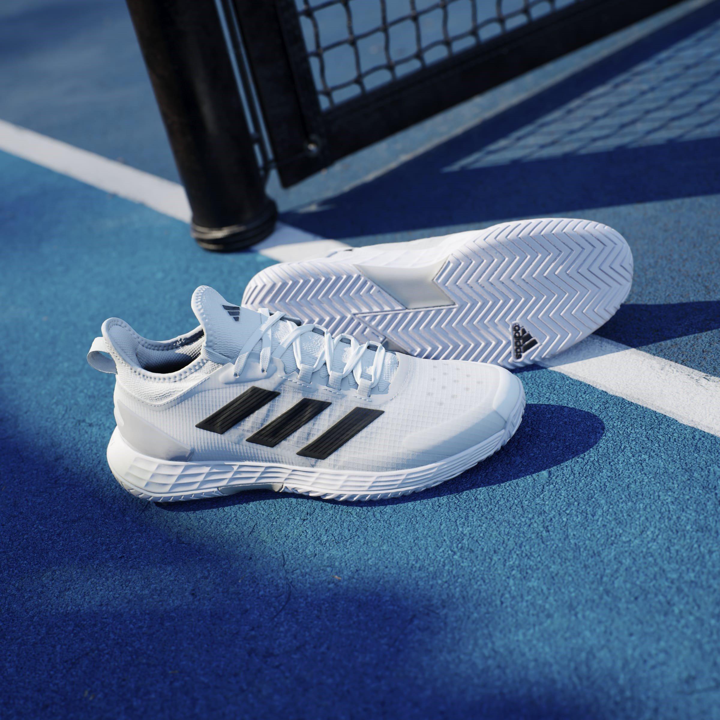 White - adidas - Adizero Ubersonic 4.1 Tennis Shoes Mens - 16