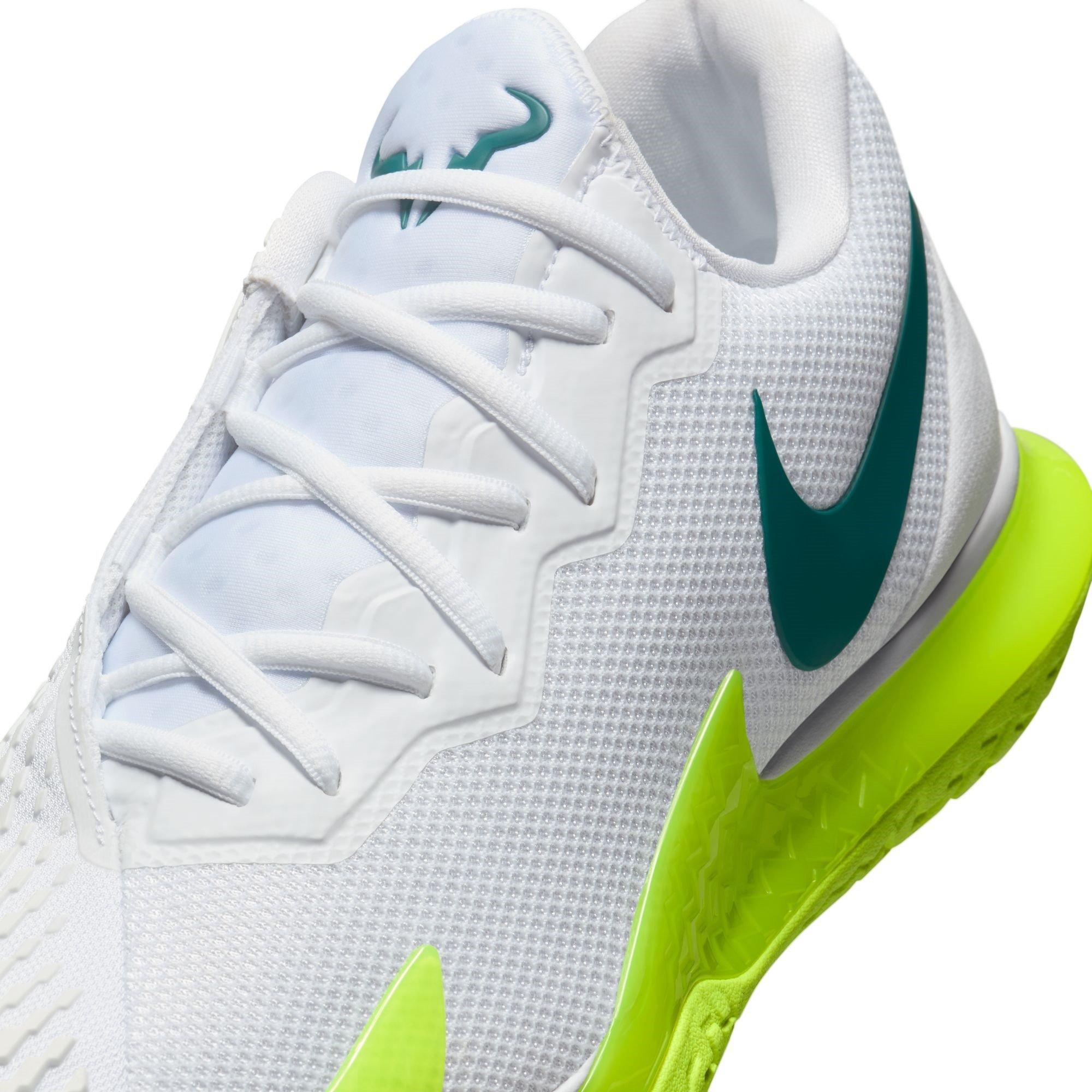 Bianco/Geode - Nike - Nikecourt Zoom Vapor Cage 4 Rafa Men'S Hard Court Tennis Shoes Mens - 7