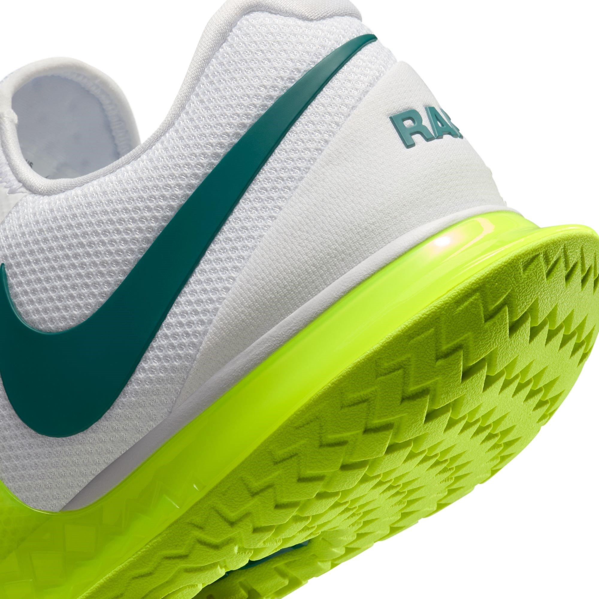 Bianco/Geode - Nike - Nikecourt Zoom Vapor Cage 4 Rafa Men'S Hard Court Tennis Shoes Mens - 8